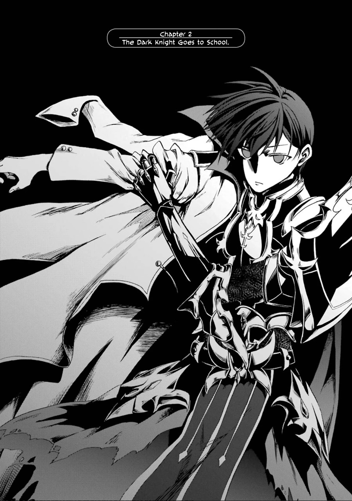 Ankoku Kishi no Ore desu Ga Saikyou no Seikishi wo Mezashimasu Chapter 2 page 5 - Chapter 2: The Dark Knight Goes to School