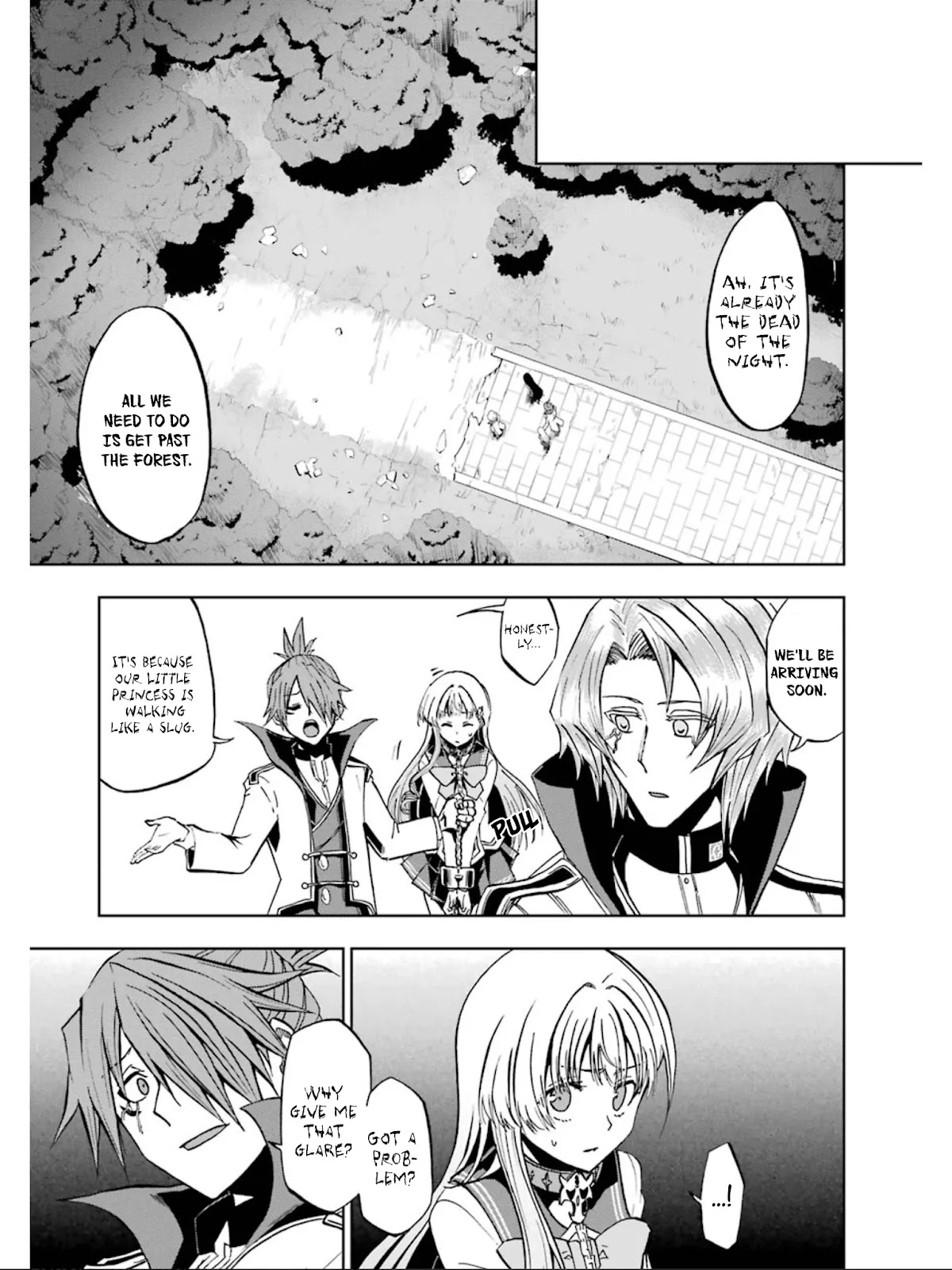 Ankoku Kishi no Ore desu Ga Saikyou no Seikishi wo Mezashimasu Chapter 20 page 8 - Chapter 20: Where The Traces Lead To