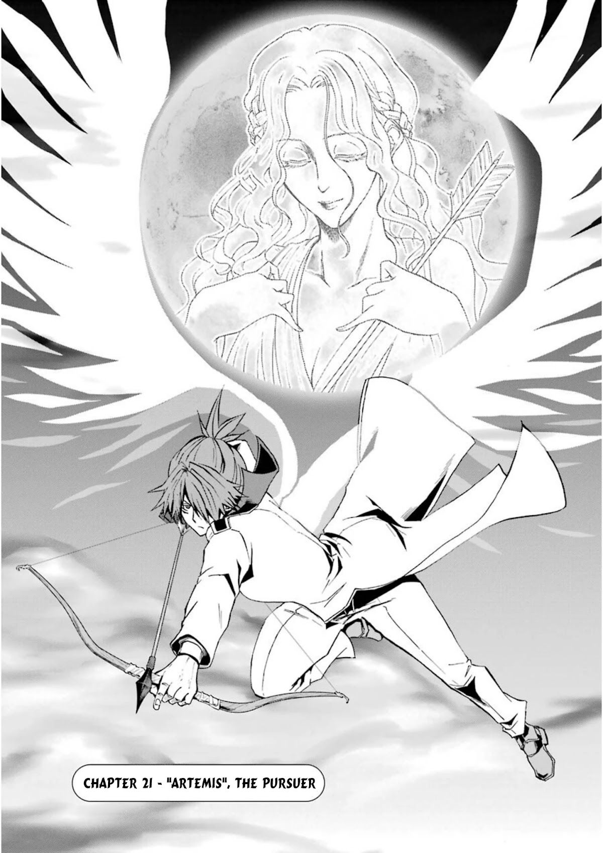 Ankoku Kishi no Ore desu Ga Saikyou no Seikishi wo Mezashimasu Chapter 21 page 10 - Chapter 21: "Artemis", The Pursuer