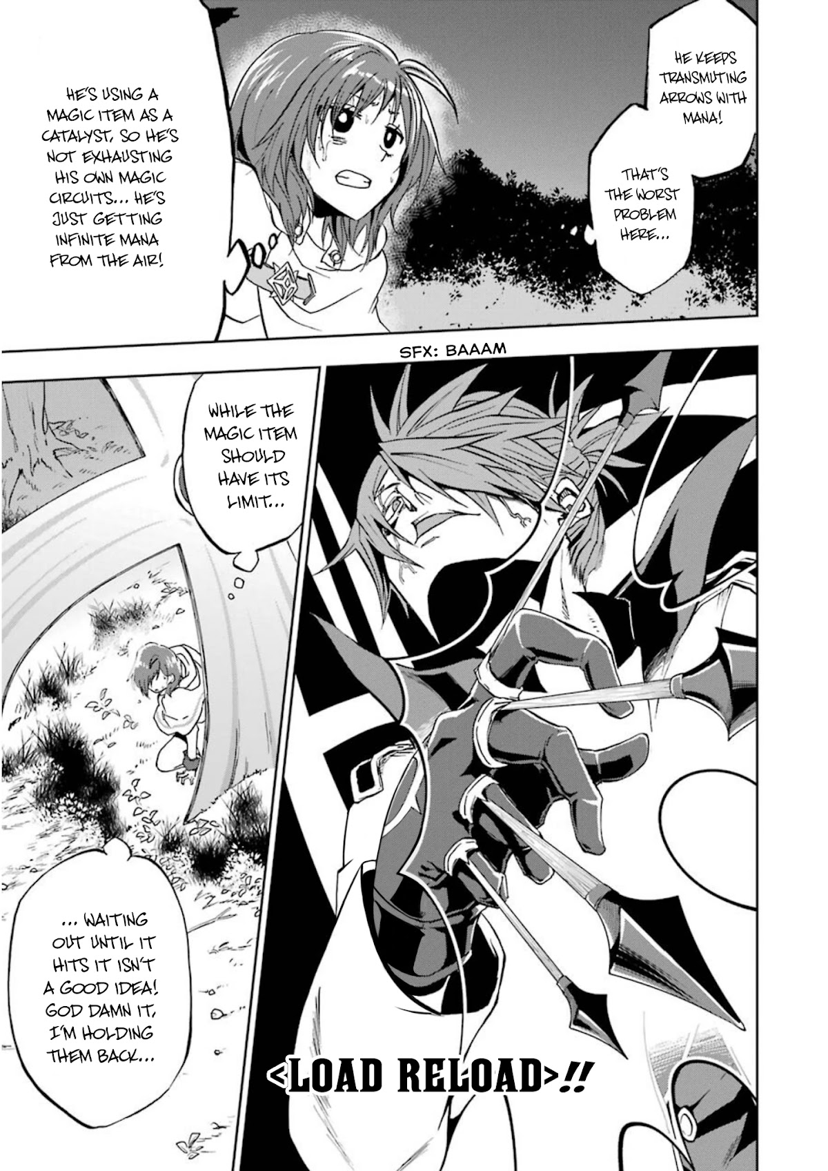 Ankoku Kishi no Ore desu Ga Saikyou no Seikishi wo Mezashimasu Chapter 21 page 21 - Chapter 21: "Artemis", The Pursuer