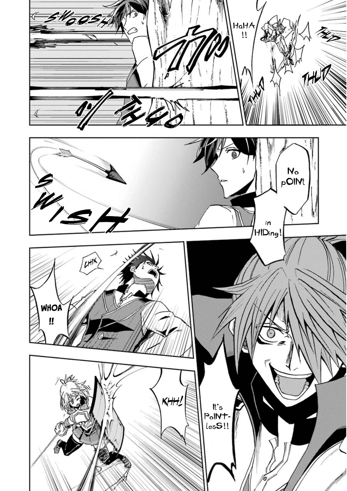 Ankoku Kishi no Ore desu Ga Saikyou no Seikishi wo Mezashimasu Chapter 21 page 22 - Chapter 21: "Artemis", The Pursuer