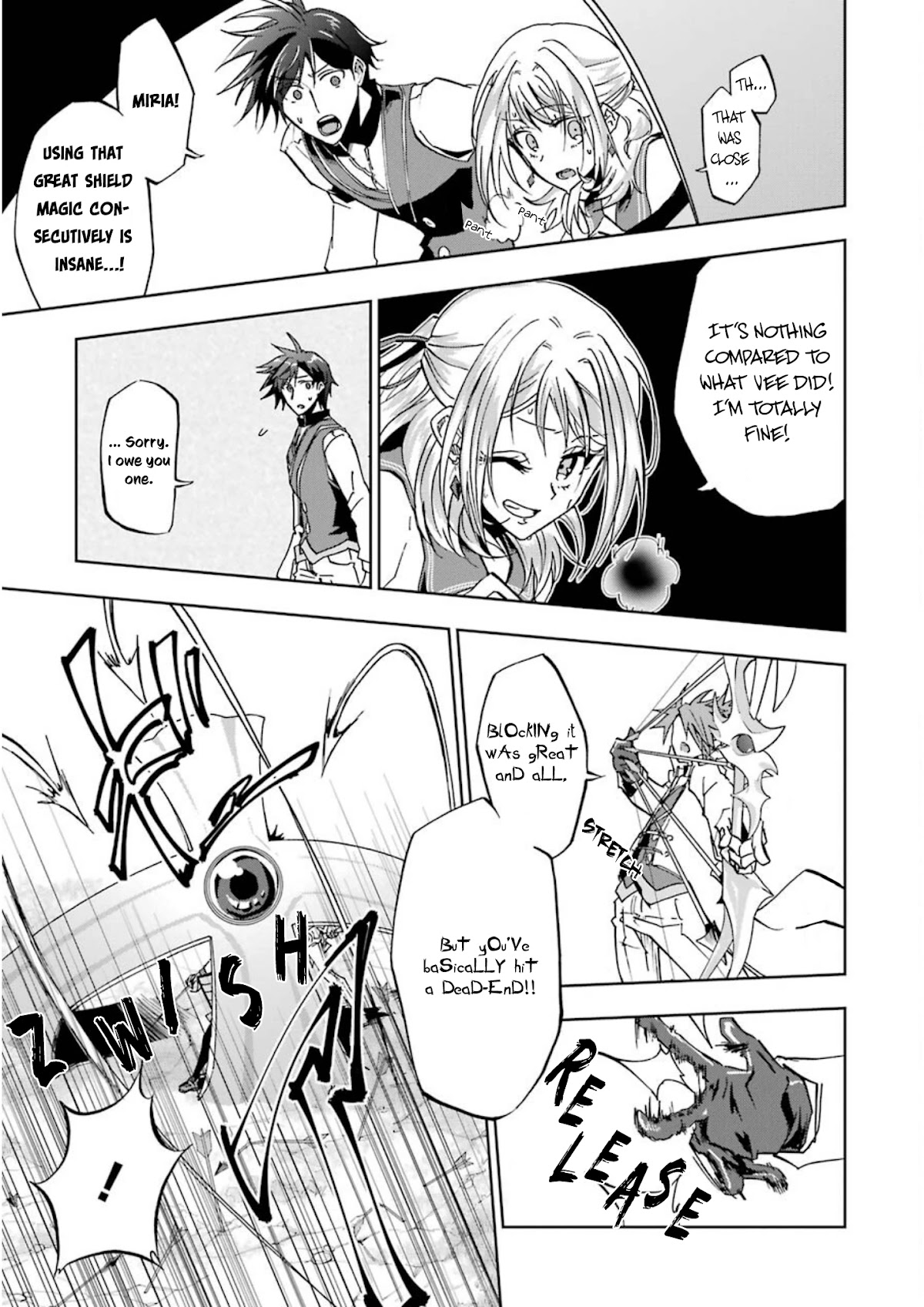 Ankoku Kishi no Ore desu Ga Saikyou no Seikishi wo Mezashimasu Chapter 21 page 25 - Chapter 21: "Artemis", The Pursuer