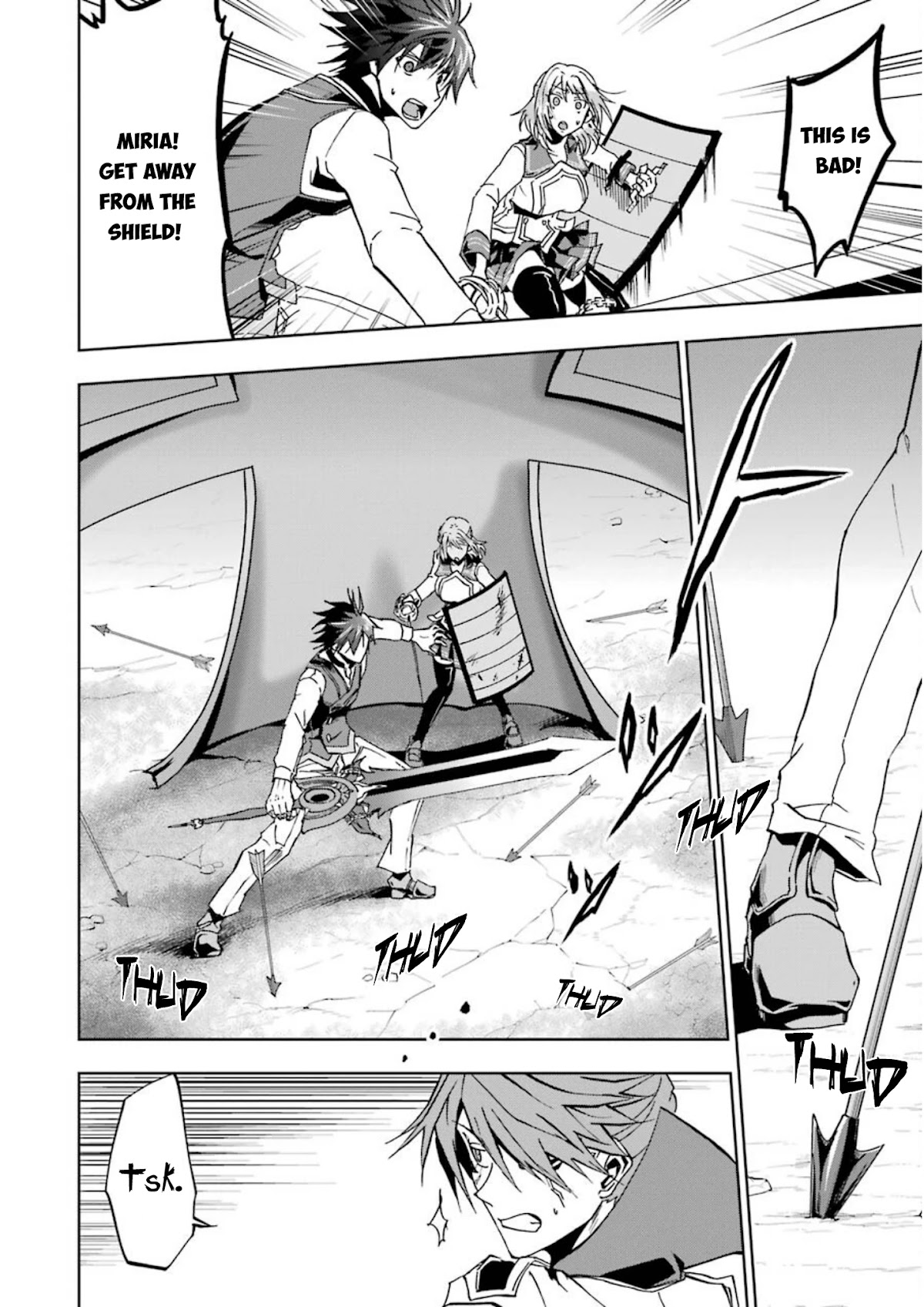 Ankoku Kishi no Ore desu Ga Saikyou no Seikishi wo Mezashimasu Chapter 21 page 26 - Chapter 21: "Artemis", The Pursuer