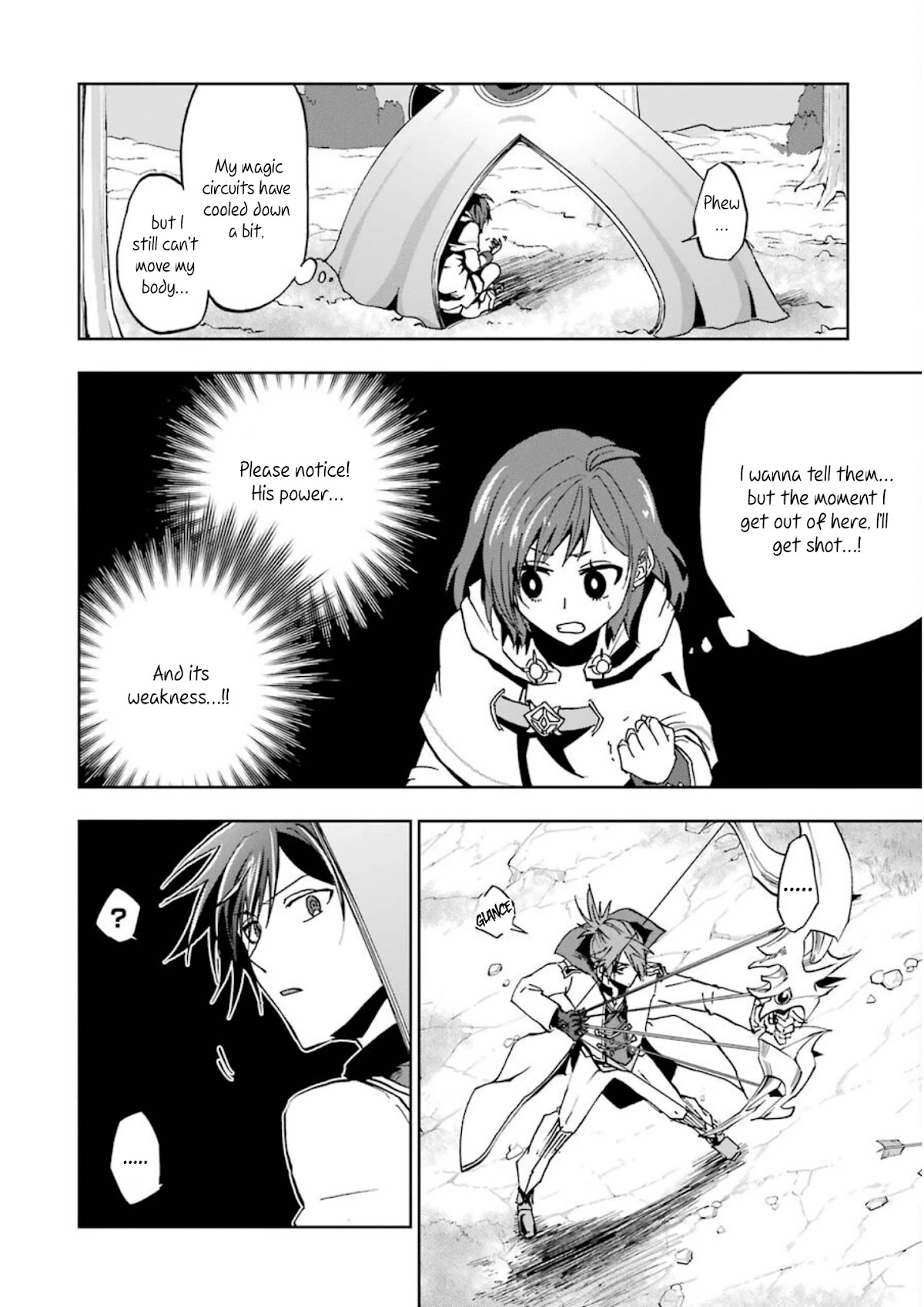 Ankoku Kishi no Ore desu Ga Saikyou no Seikishi wo Mezashimasu Chapter 21 page 28 - Chapter 21: "Artemis", The Pursuer