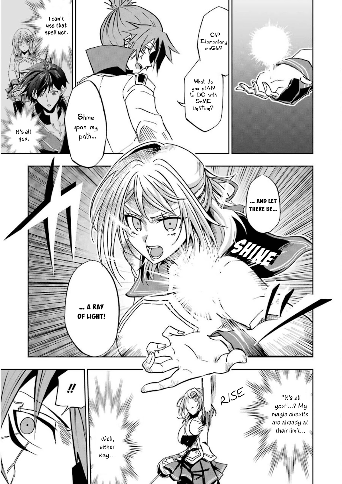 Ankoku Kishi no Ore desu Ga Saikyou no Seikishi wo Mezashimasu Chapter 22 page 10 - Chapter 22: "Aesculapius", The Kingslayer