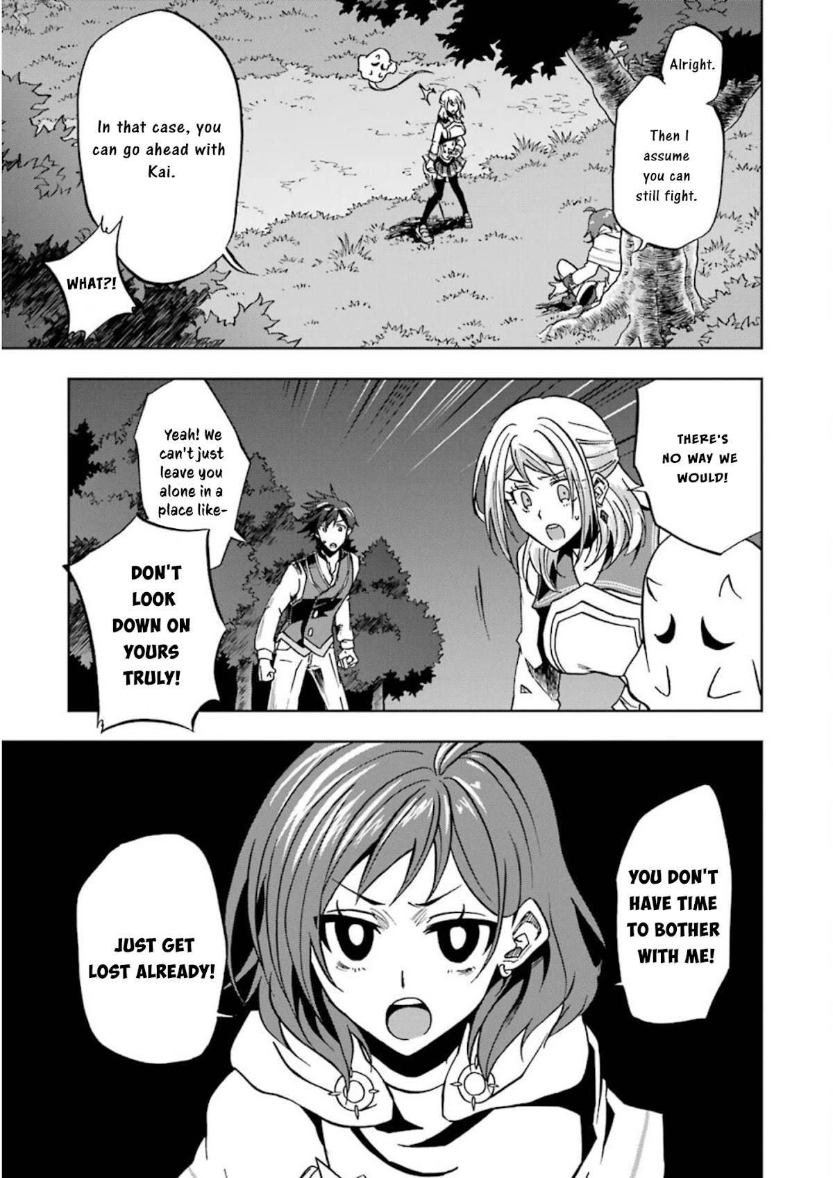 Ankoku Kishi no Ore desu Ga Saikyou no Seikishi wo Mezashimasu Chapter 22 page 21 - Chapter 22: "Aesculapius", The Kingslayer