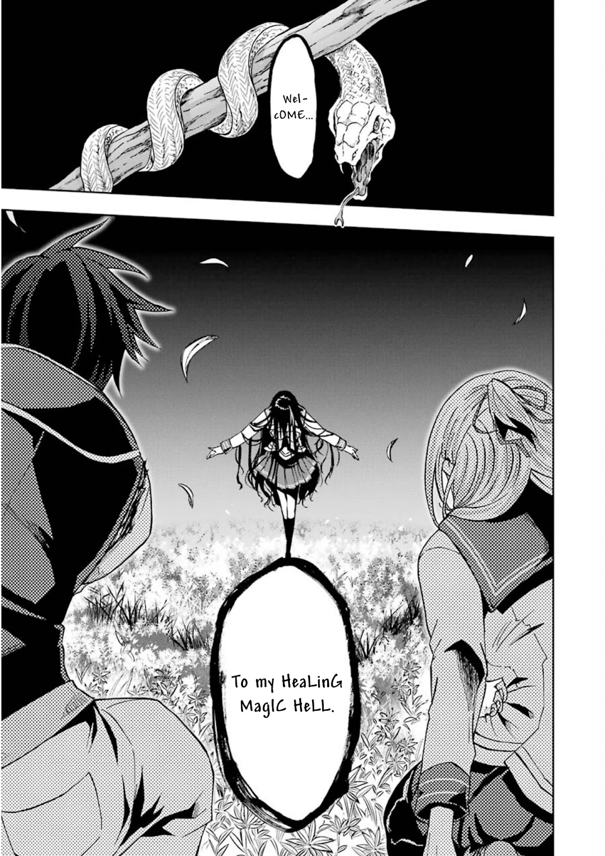 Ankoku Kishi no Ore desu Ga Saikyou no Seikishi wo Mezashimasu Chapter 22 page 35 - Chapter 22: "Aesculapius", The Kingslayer