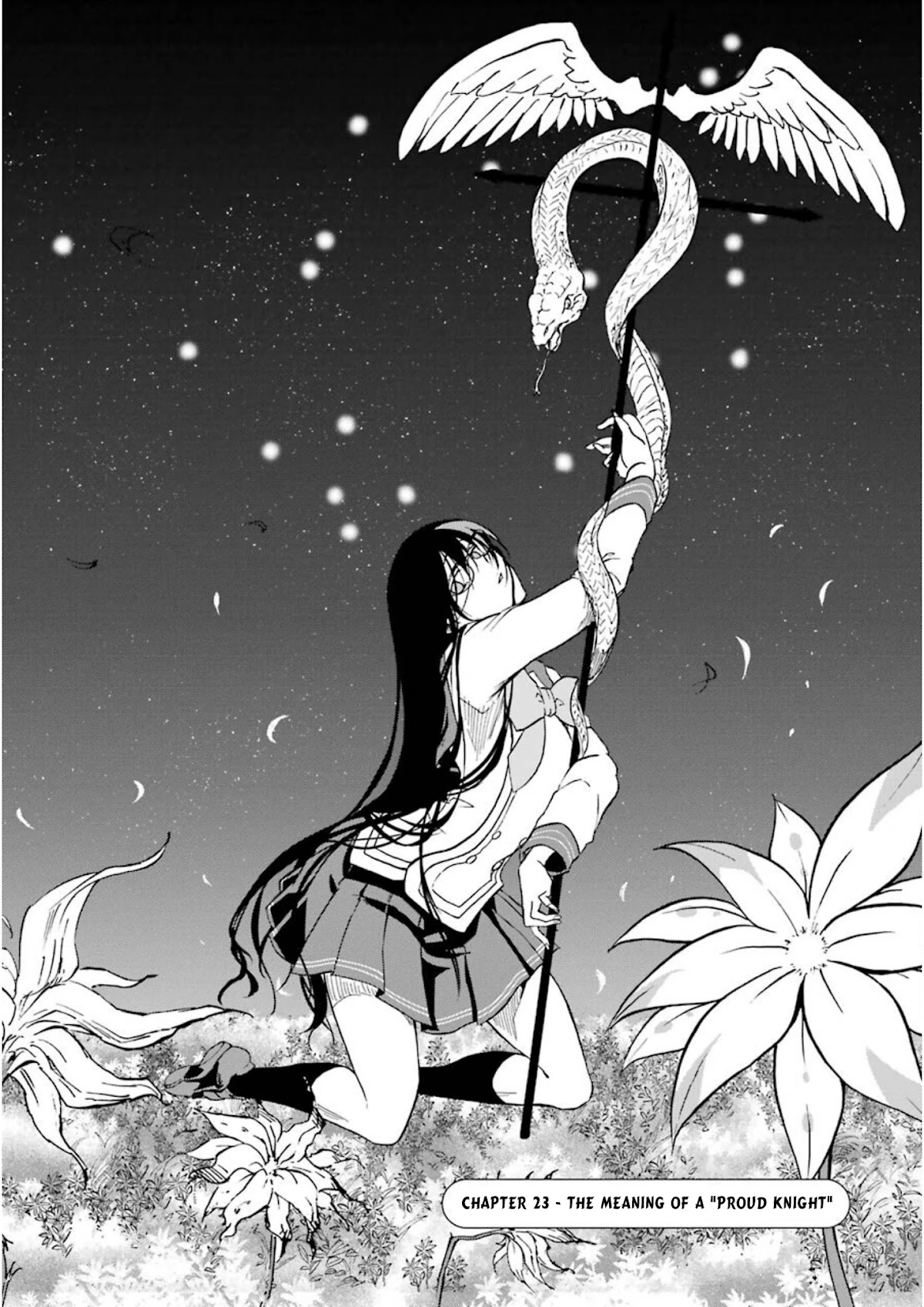 Ankoku Kishi no Ore desu Ga Saikyou no Seikishi wo Mezashimasu Chapter 23 page 3 - Chapter 23: The Meaning of a "Proud Knight"