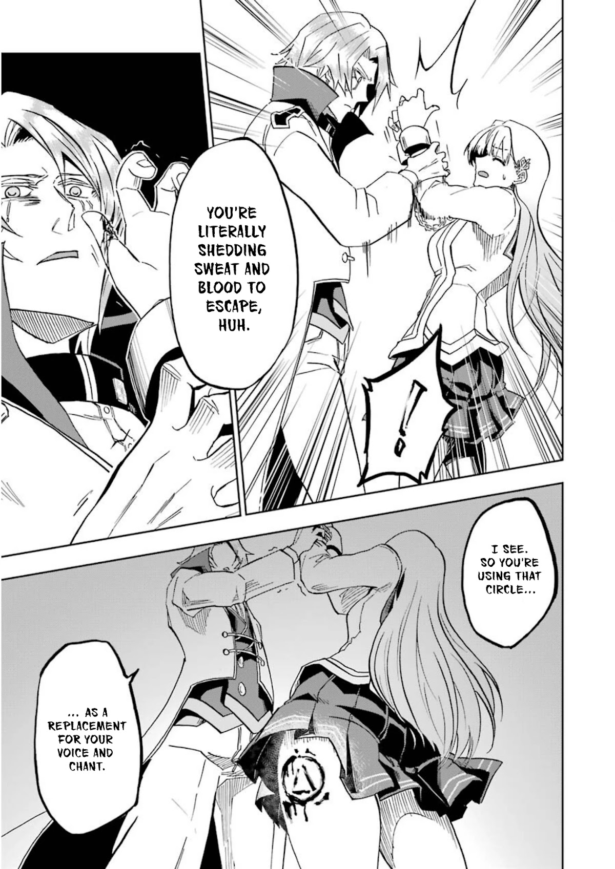 Ankoku Kishi no Ore desu Ga Saikyou no Seikishi wo Mezashimasu Chapter 23 page 30 - Chapter 23: The Meaning of a "Proud Knight"