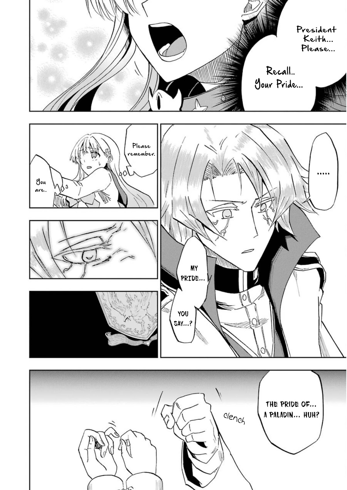 Ankoku Kishi no Ore desu Ga Saikyou no Seikishi wo Mezashimasu Chapter 23 page 33 - Chapter 23: The Meaning of a "Proud Knight"