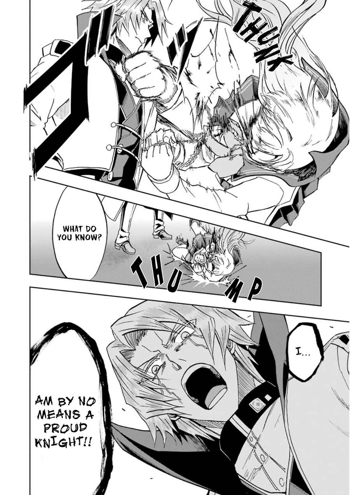 Ankoku Kishi no Ore desu Ga Saikyou no Seikishi wo Mezashimasu Chapter 23 page 35 - Chapter 23: The Meaning of a "Proud Knight"