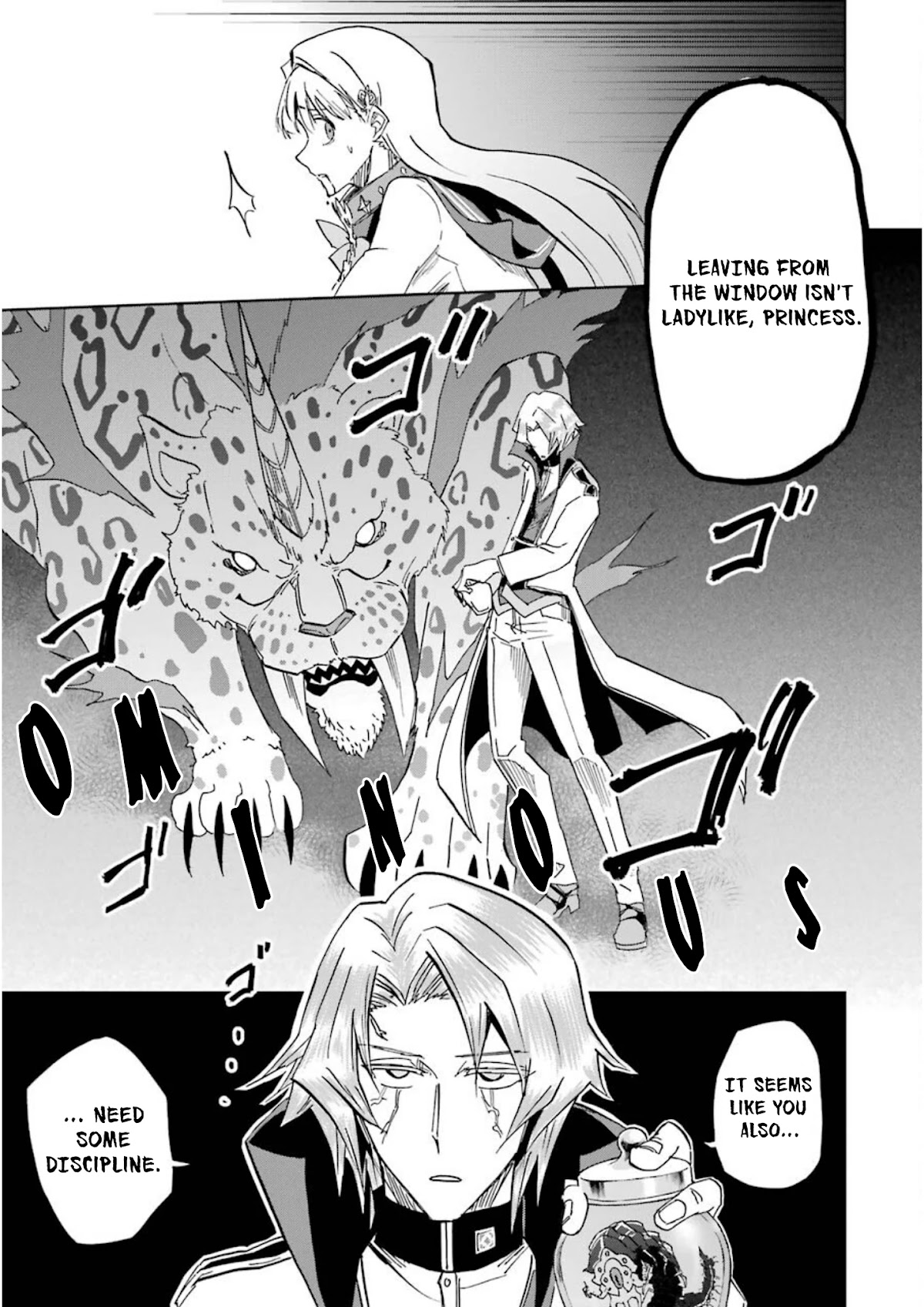 Ankoku Kishi no Ore desu Ga Saikyou no Seikishi wo Mezashimasu Chapter 23 page 38 - Chapter 23: The Meaning of a "Proud Knight"
