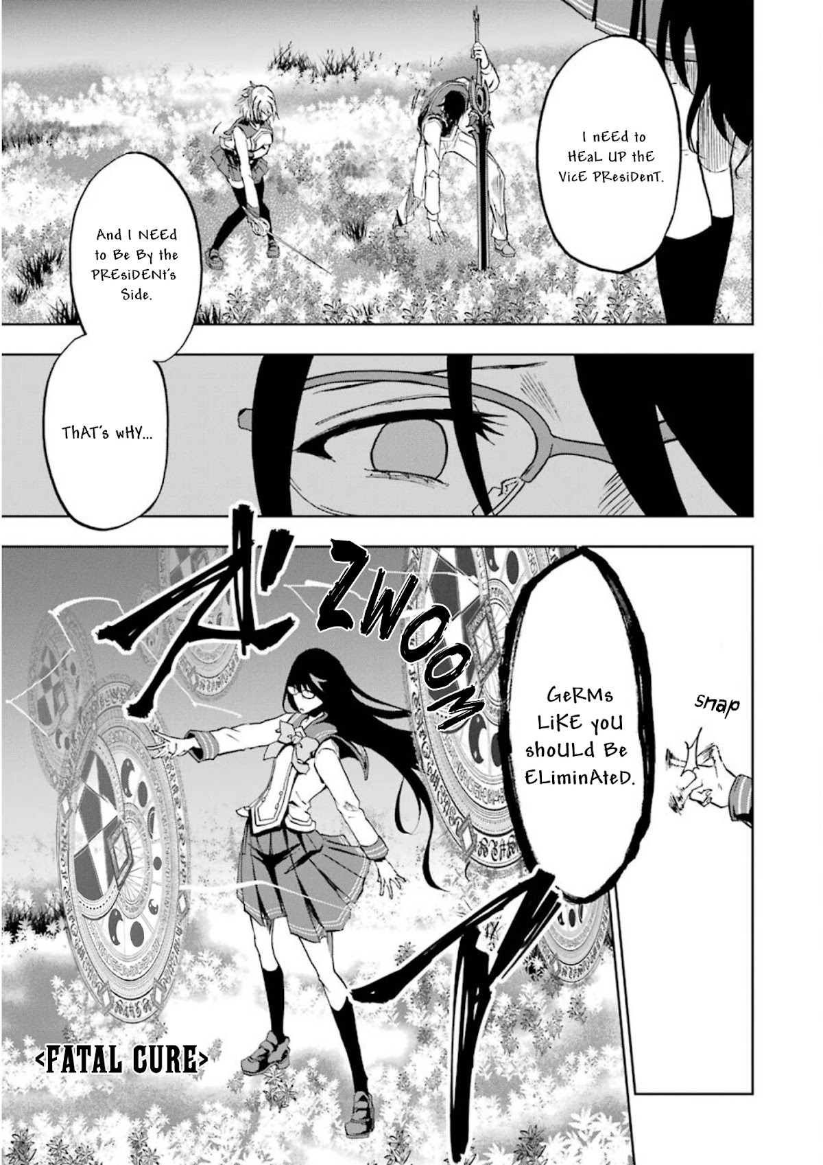 Ankoku Kishi no Ore desu Ga Saikyou no Seikishi wo Mezashimasu Chapter 23 page 6 - Chapter 23: The Meaning of a "Proud Knight"