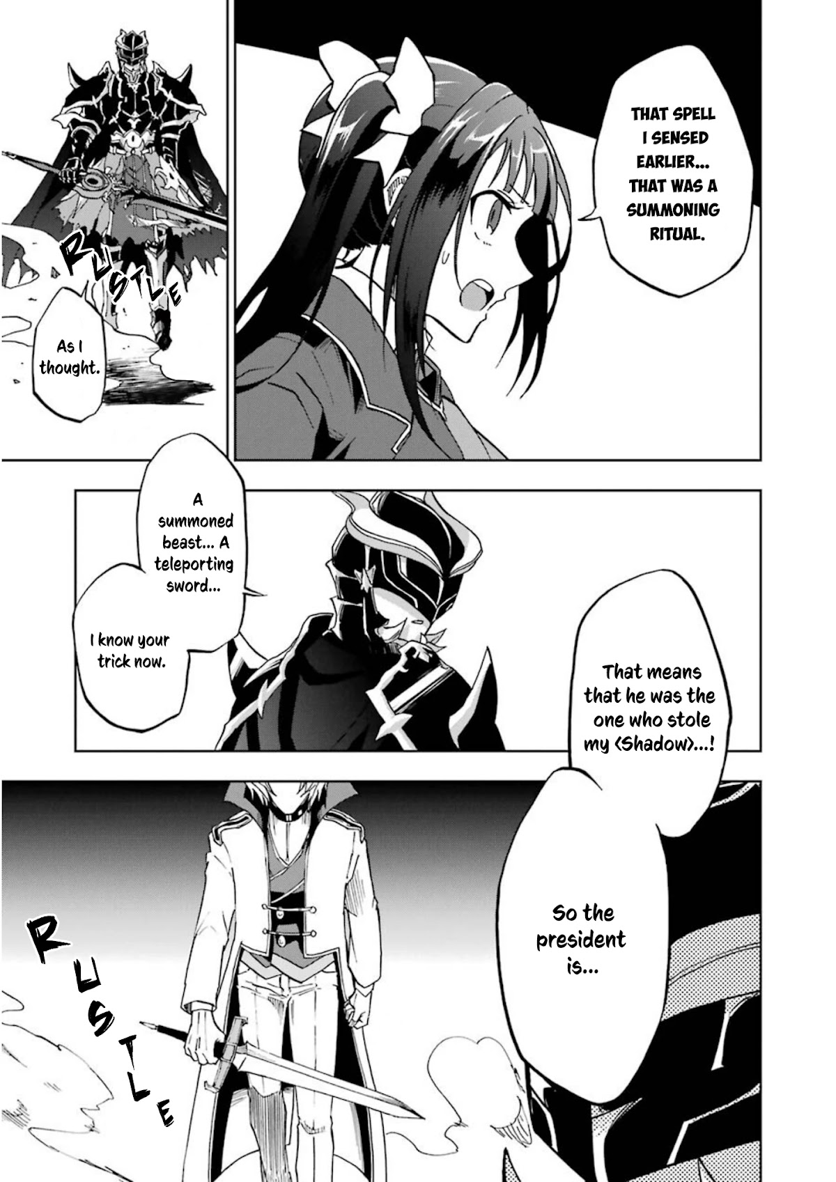 Ankoku Kishi no Ore desu Ga Saikyou no Seikishi wo Mezashimasu Chapter 25 page 24 - Chapter 25: "Phanes", The One Who Remains Deprived