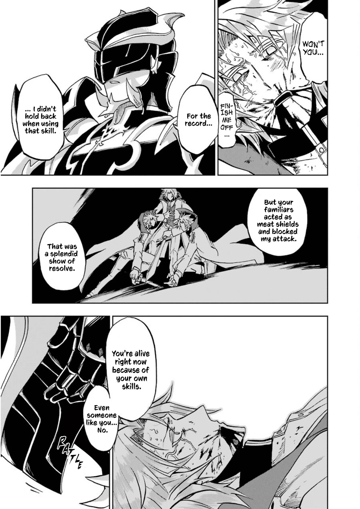 Ankoku Kishi no Ore desu Ga Saikyou no Seikishi wo Mezashimasu Chapter 25 page 33 - Chapter 25: "Phanes", The One Who Remains Deprived