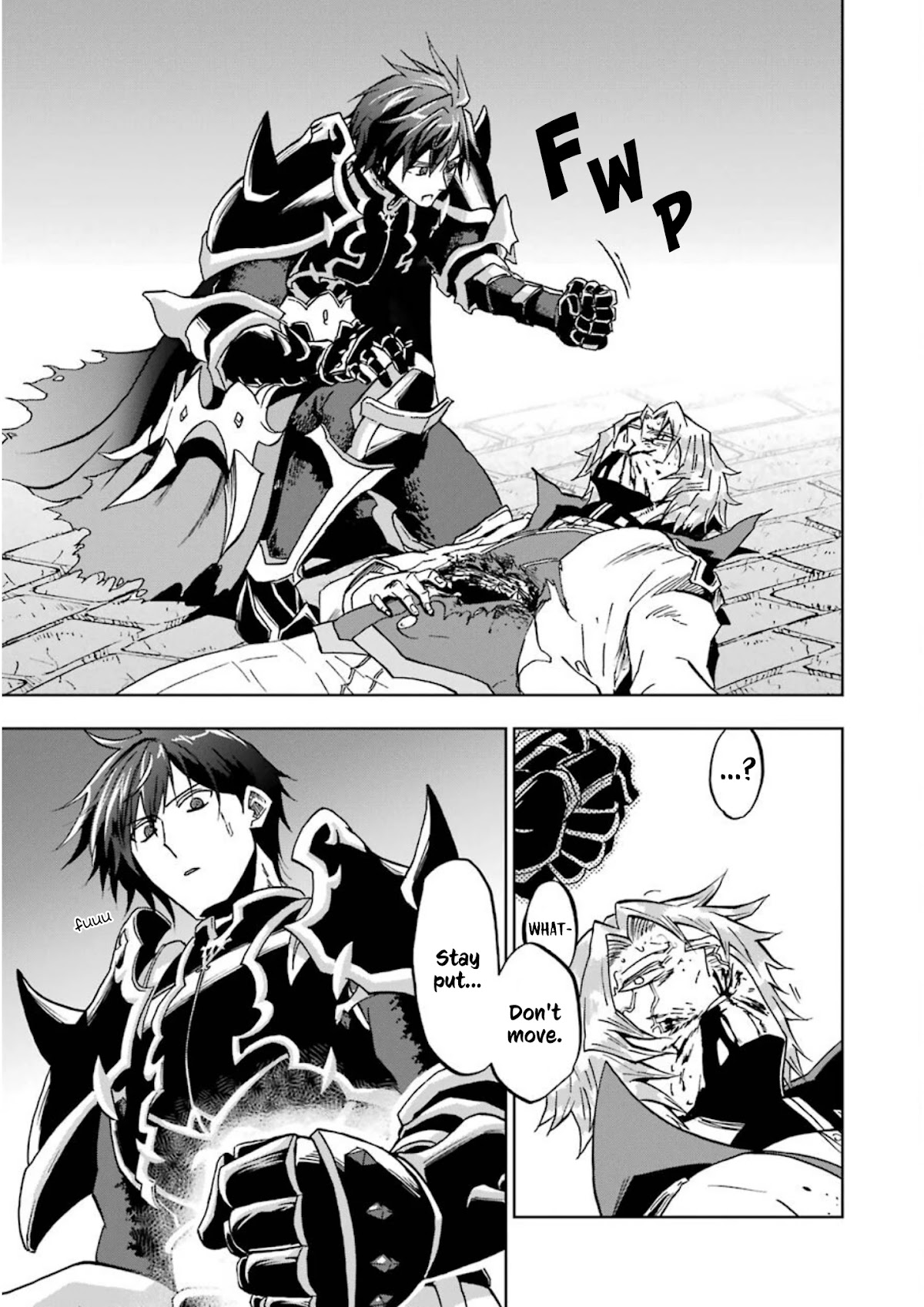 Ankoku Kishi no Ore desu Ga Saikyou no Seikishi wo Mezashimasu Chapter 25 page 35 - Chapter 25: "Phanes", The One Who Remains Deprived