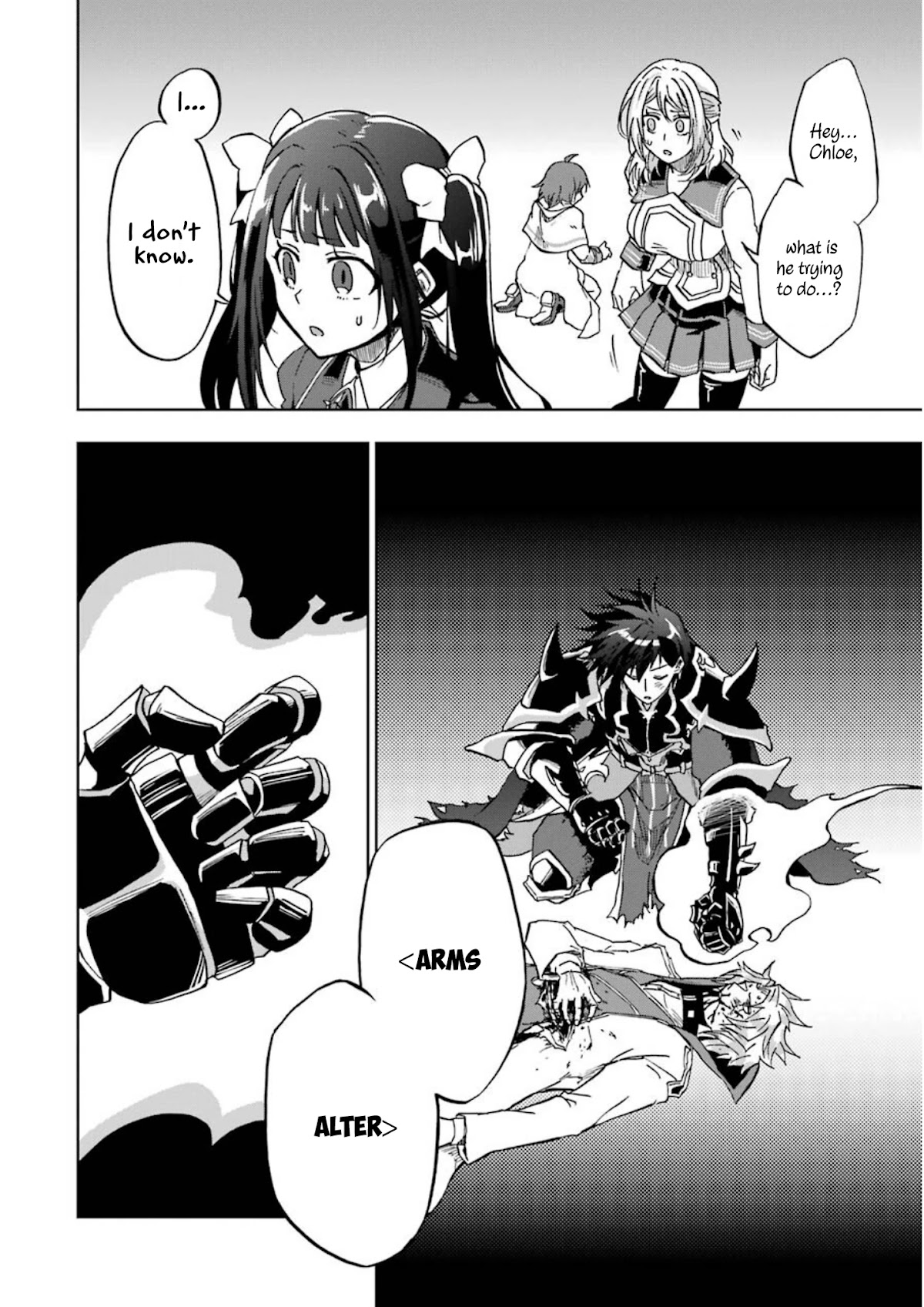 Ankoku Kishi no Ore desu Ga Saikyou no Seikishi wo Mezashimasu Chapter 25 page 36 - Chapter 25: "Phanes", The One Who Remains Deprived