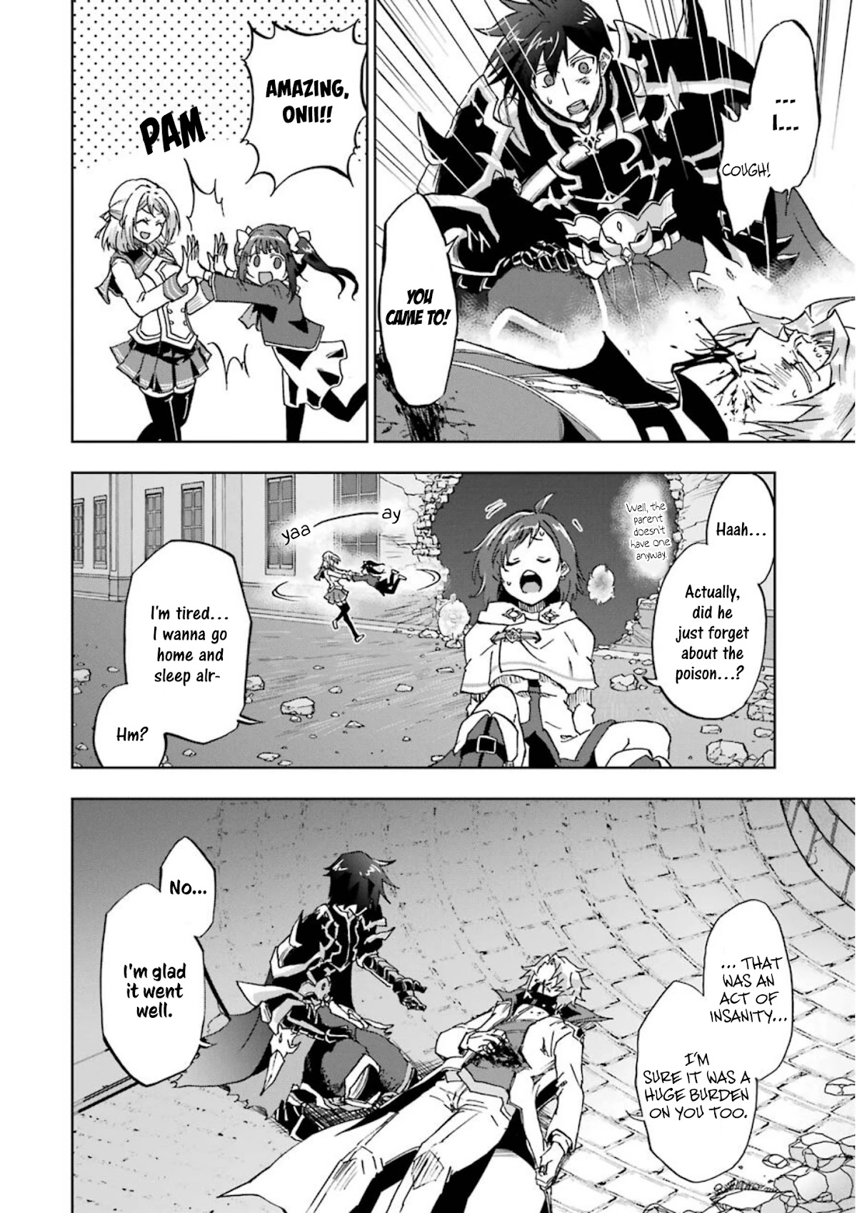 Ankoku Kishi no Ore desu Ga Saikyou no Seikishi wo Mezashimasu Chapter 25 page 40 - Chapter 25: "Phanes", The One Who Remains Deprived