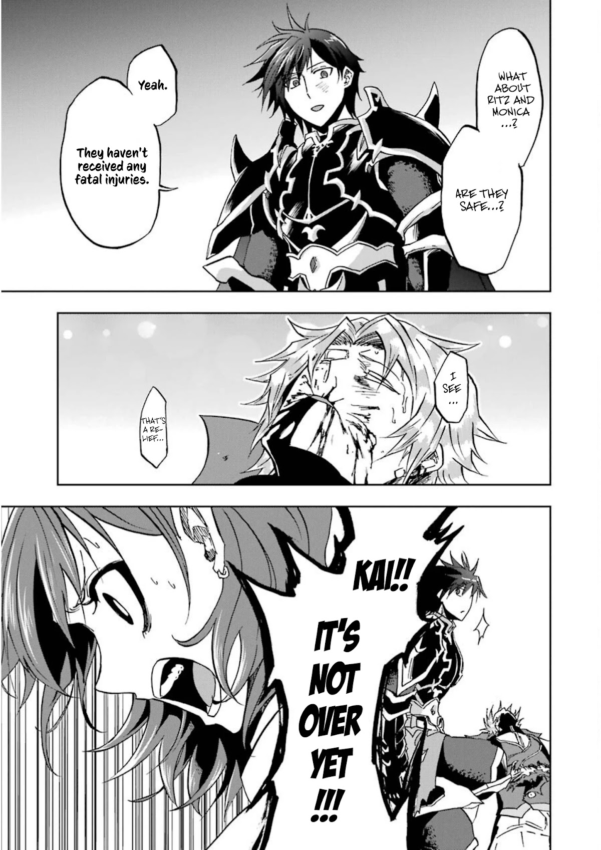 Ankoku Kishi no Ore desu Ga Saikyou no Seikishi wo Mezashimasu Chapter 25 page 41 - Chapter 25: "Phanes", The One Who Remains Deprived