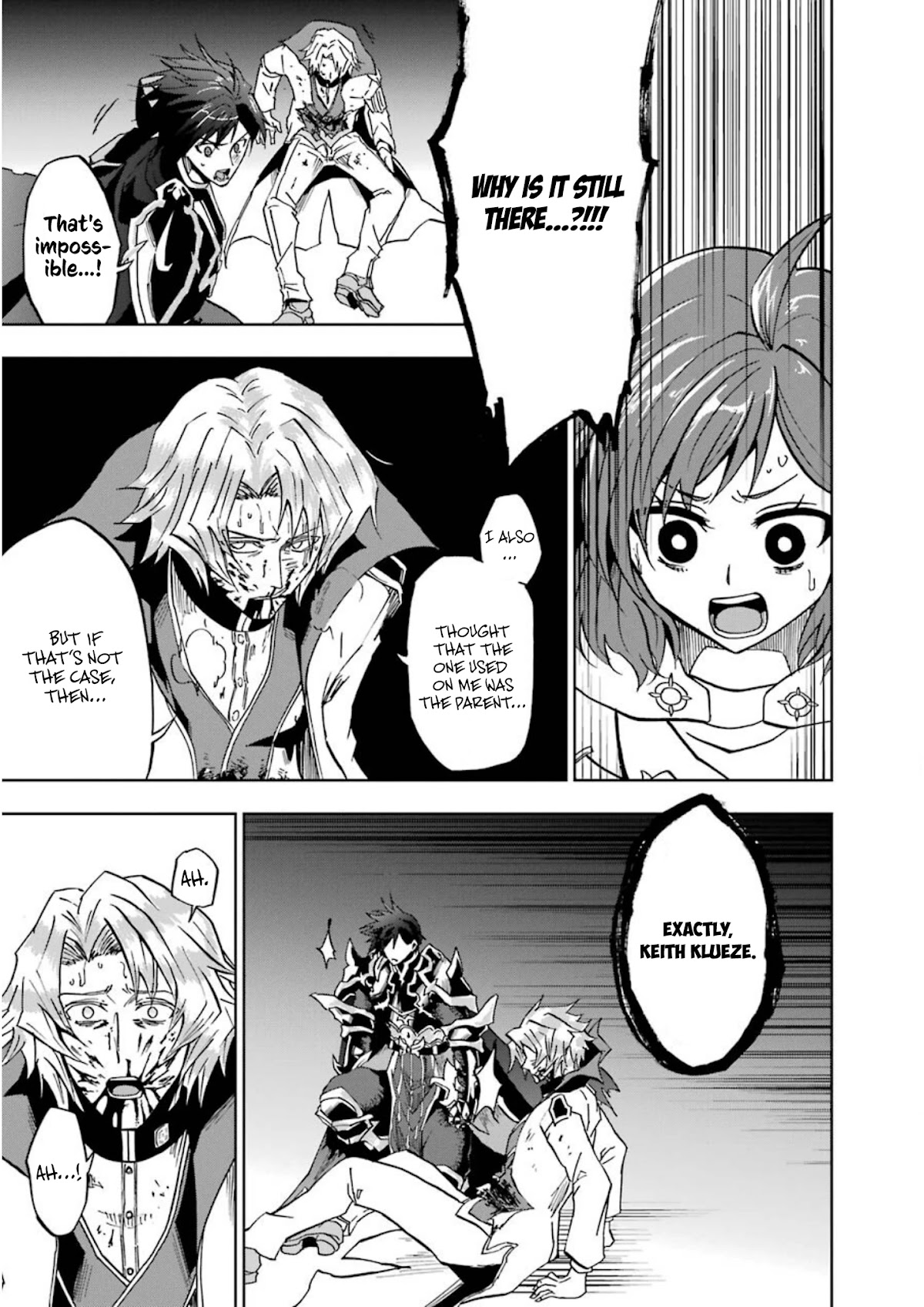 Ankoku Kishi no Ore desu Ga Saikyou no Seikishi wo Mezashimasu Chapter 25 page 43 - Chapter 25: "Phanes", The One Who Remains Deprived