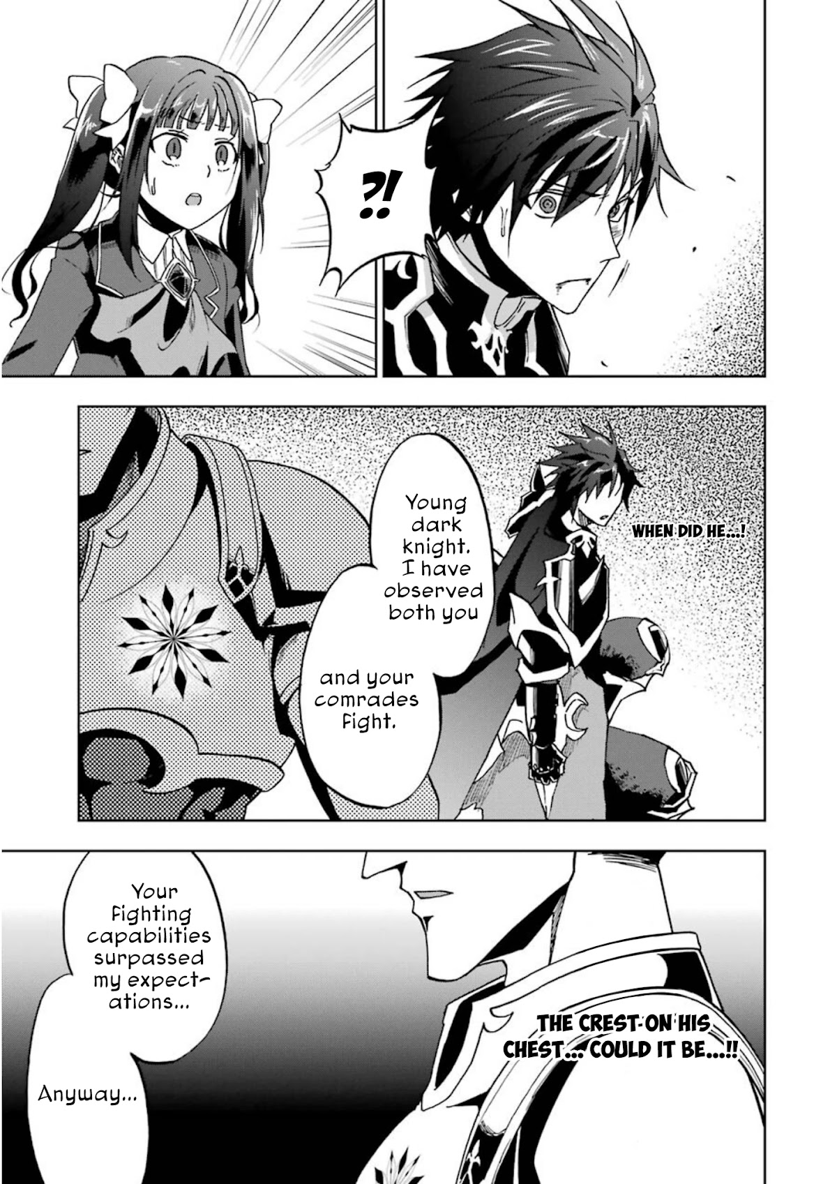 Ankoku Kishi no Ore desu Ga Saikyou no Seikishi wo Mezashimasu Chapter 25 page 45 - Chapter 25: "Phanes", The One Who Remains Deprived