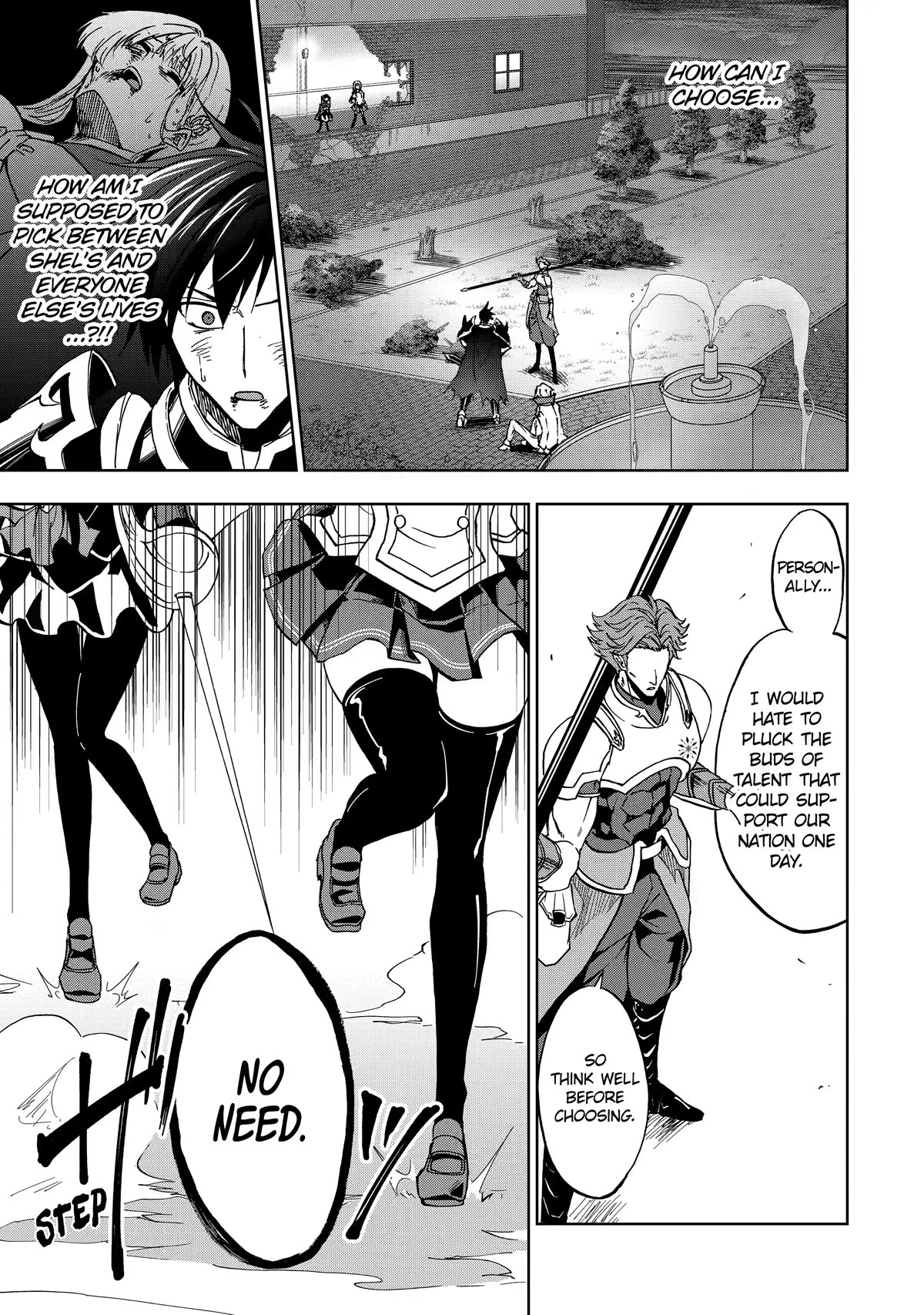 Ankoku Kishi no Ore desu Ga Saikyou no Seikishi wo Mezashimasu Chapter 26 page 15 - Chapter 26