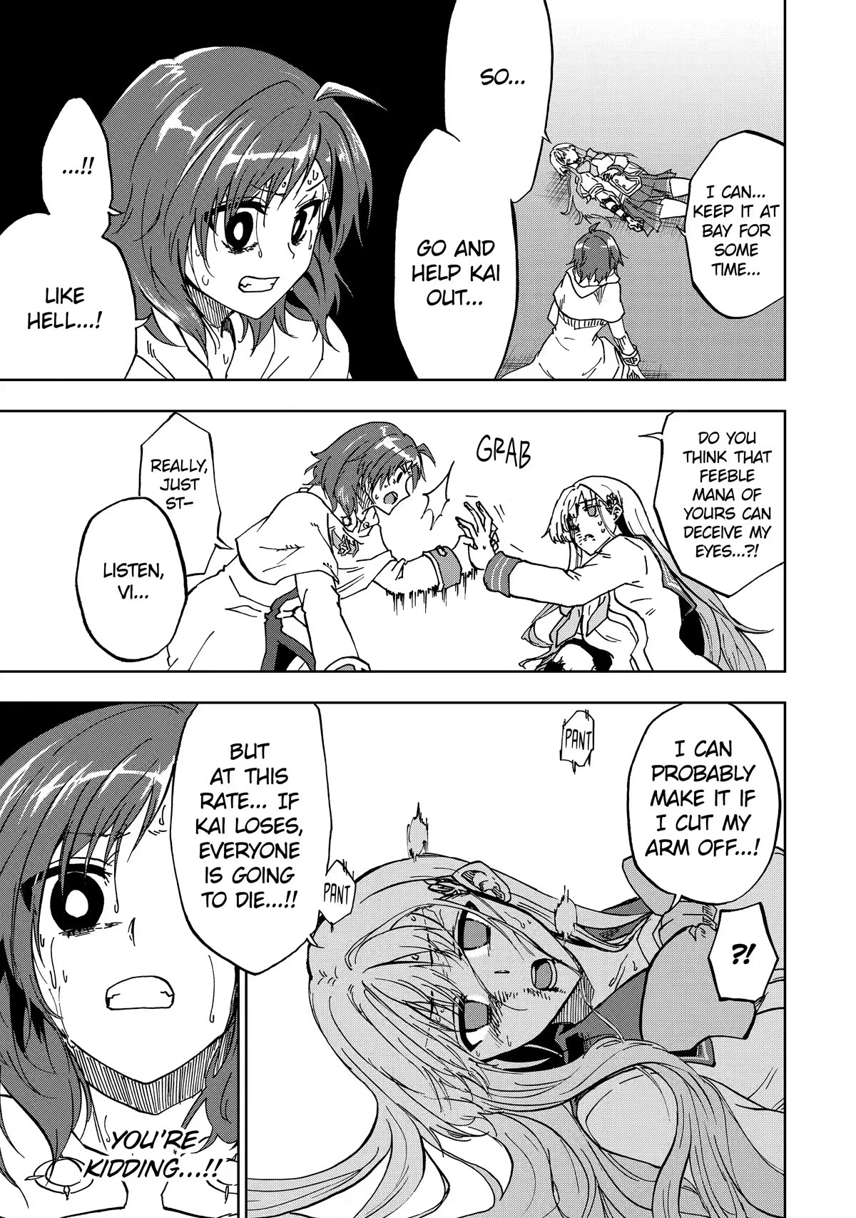 Ankoku Kishi no Ore desu Ga Saikyou no Seikishi wo Mezashimasu Chapter 27 page 20 - Chapter 27