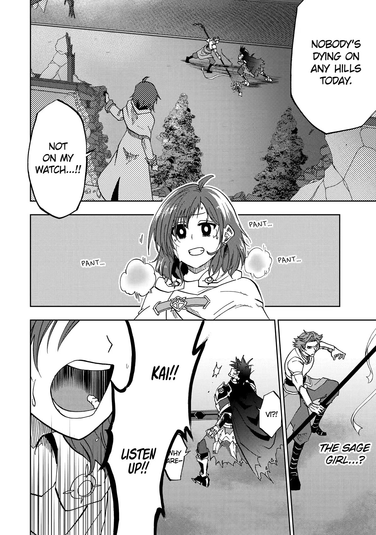 Ankoku Kishi no Ore desu Ga Saikyou no Seikishi wo Mezashimasu Chapter 27 page 27 - Chapter 27