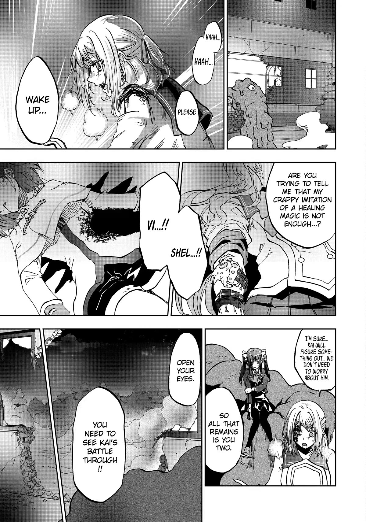 Ankoku Kishi no Ore desu Ga Saikyou no Seikishi wo Mezashimasu Chapter 28 page 17 - Chapter 28