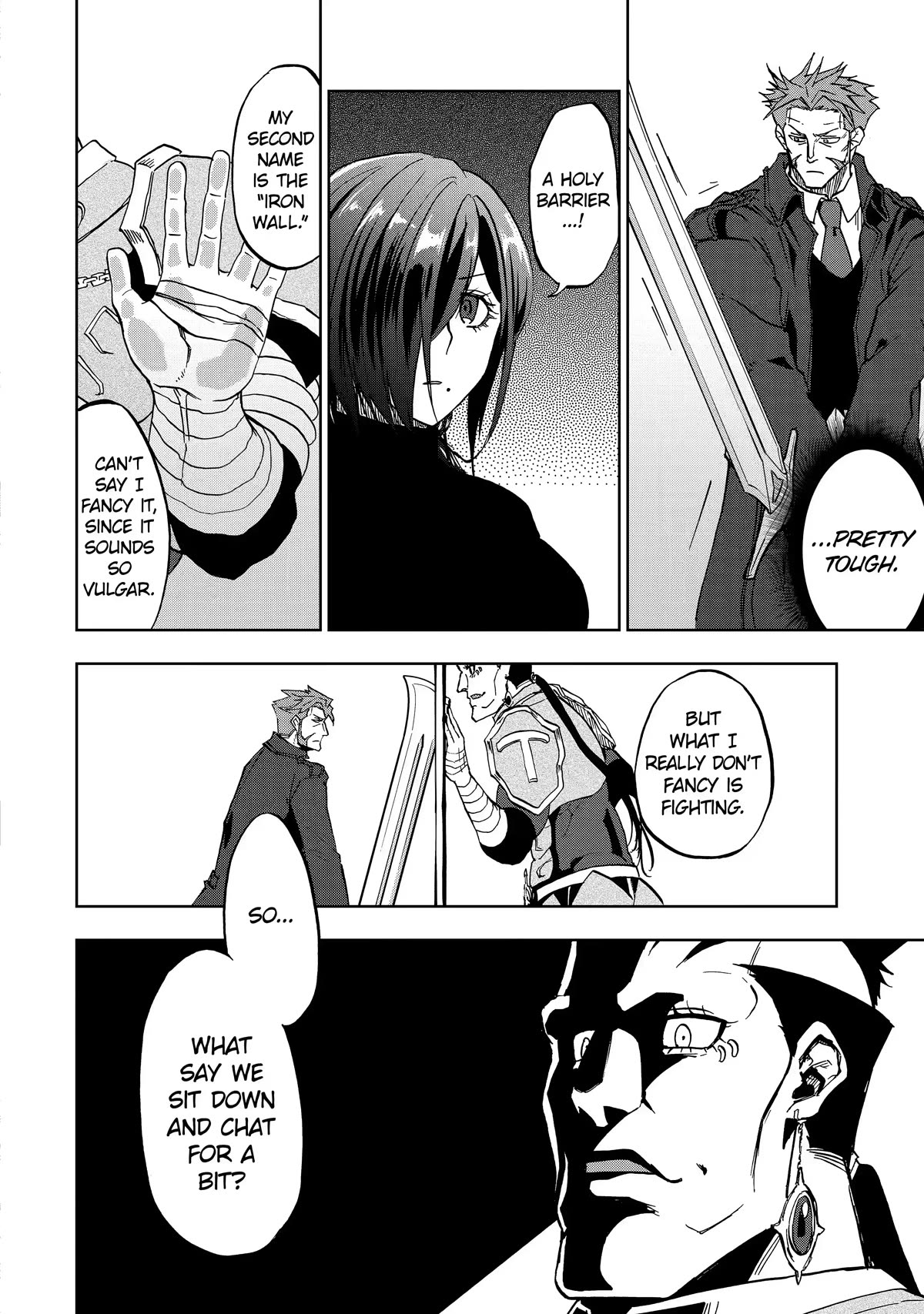 Ankoku Kishi no Ore desu Ga Saikyou no Seikishi wo Mezashimasu Chapter 28 page 6 - Chapter 28