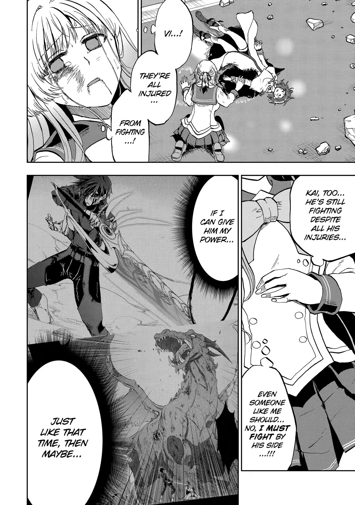 Ankoku Kishi no Ore desu Ga Saikyou no Seikishi wo Mezashimasu Chapter 29 page 4 - Chapter 29
