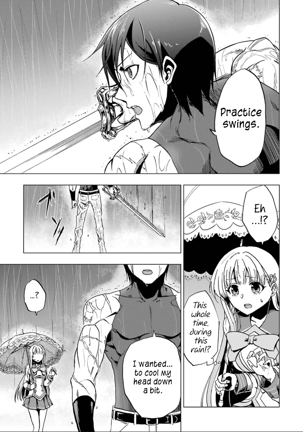 Ankoku Kishi no Ore desu Ga Saikyou no Seikishi wo Mezashimasu Chapter 3 page 21 - Chapter 3: The Princess's Doubts