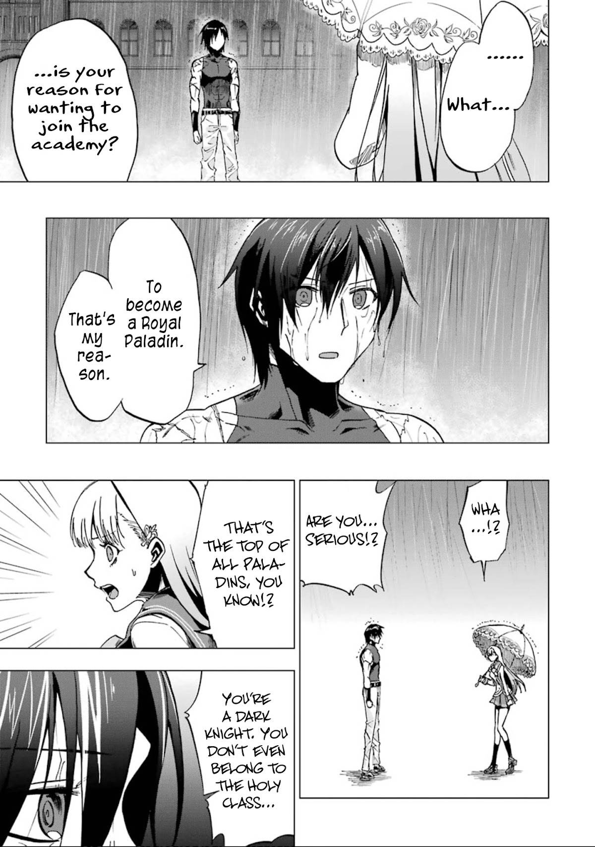 Ankoku Kishi no Ore desu Ga Saikyou no Seikishi wo Mezashimasu Chapter 3 page 25 - Chapter 3: The Princess's Doubts