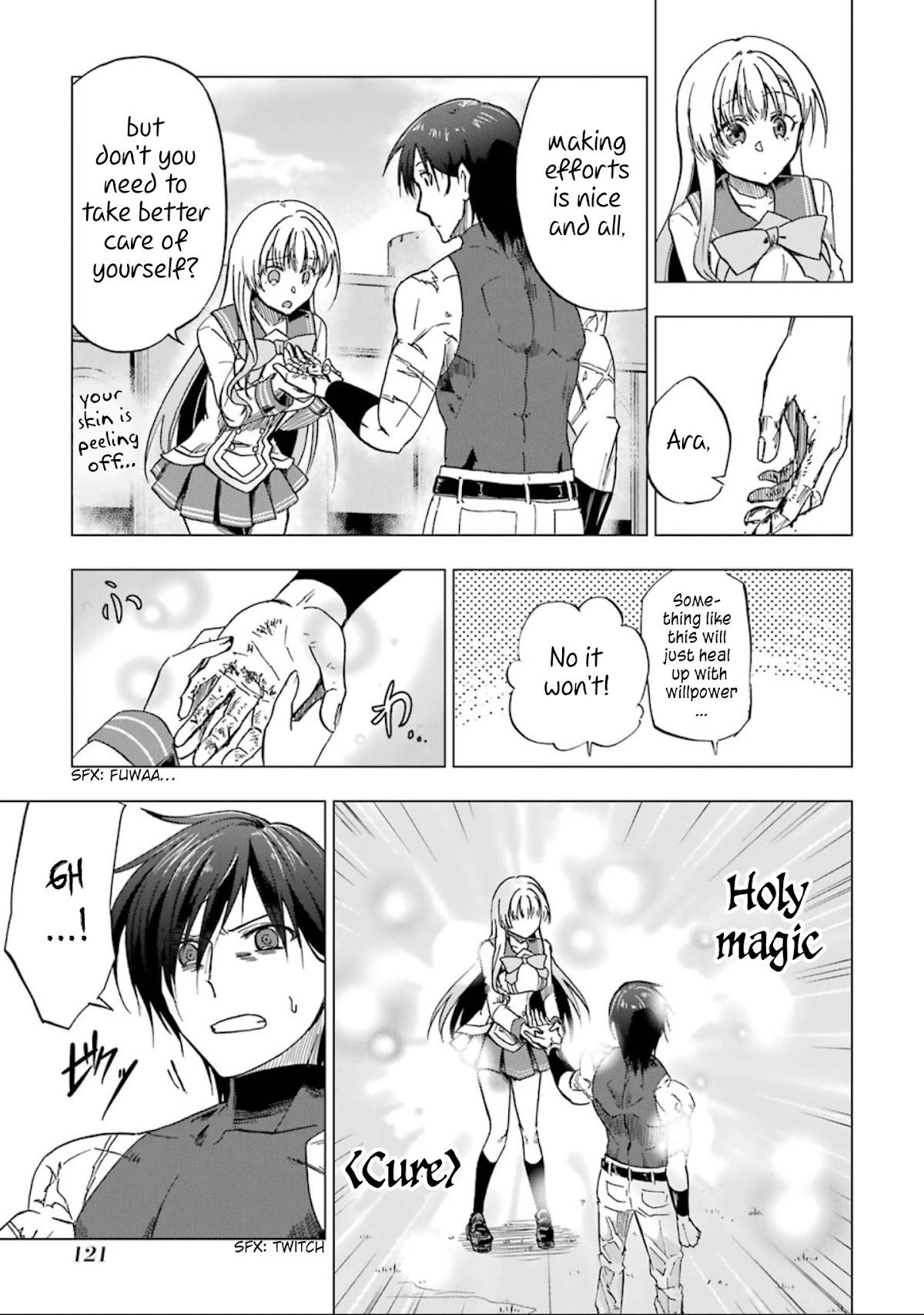 Ankoku Kishi no Ore desu Ga Saikyou no Seikishi wo Mezashimasu Chapter 3 page 35 - Chapter 3: The Princess's Doubts
