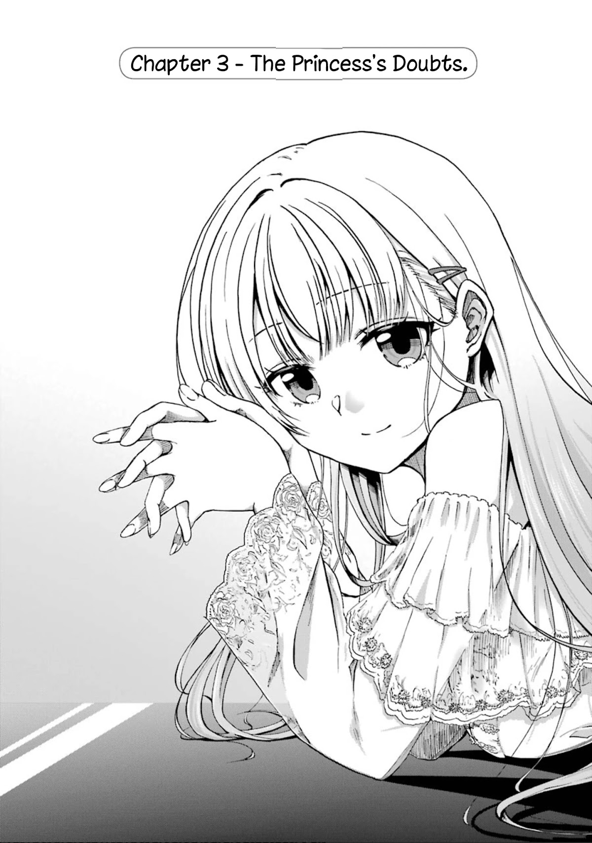 Ankoku Kishi no Ore desu Ga Saikyou no Seikishi wo Mezashimasu Chapter 3 page 5 - Chapter 3: The Princess's Doubts