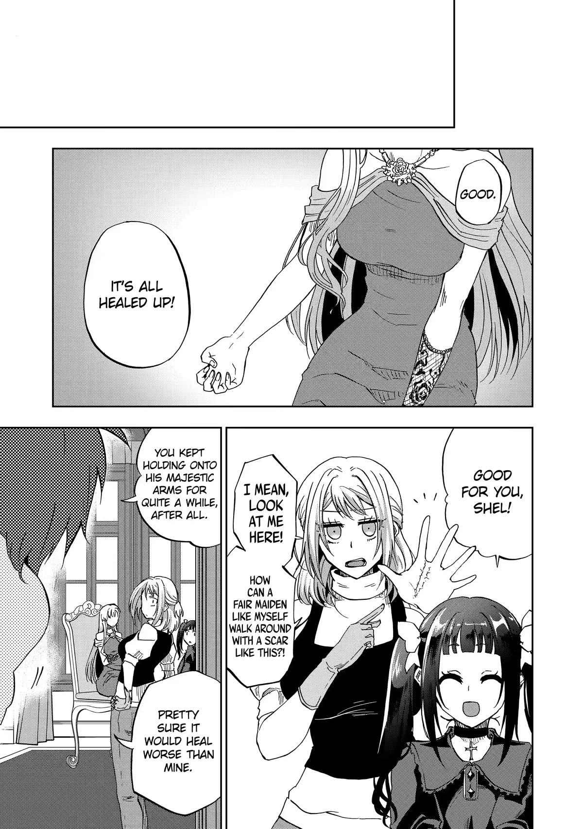 Ankoku Kishi no Ore desu Ga Saikyou no Seikishi wo Mezashimasu Chapter 30 page 28 - Chapter 30