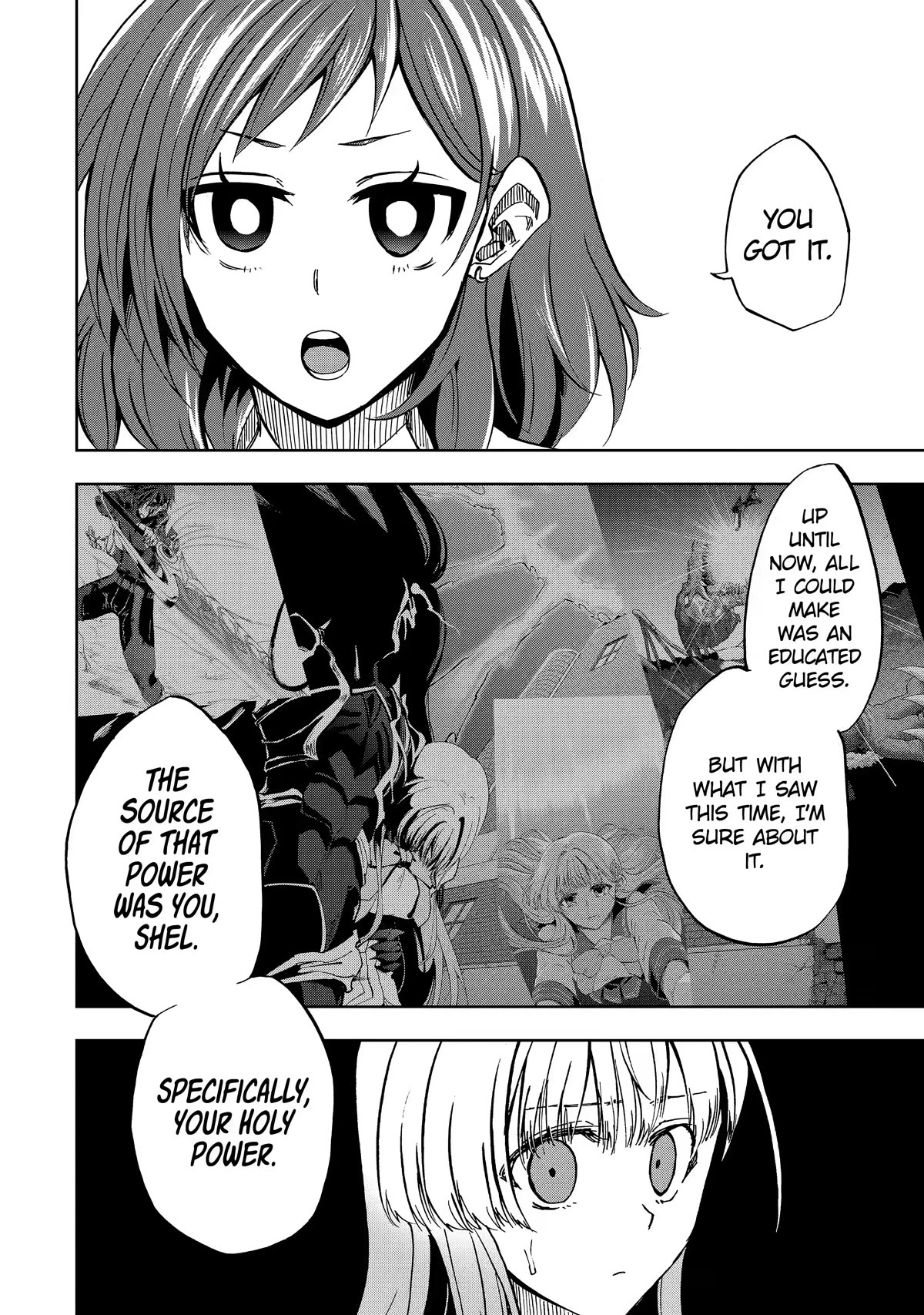 Ankoku Kishi no Ore desu Ga Saikyou no Seikishi wo Mezashimasu Chapter 30 page 33 - Chapter 30