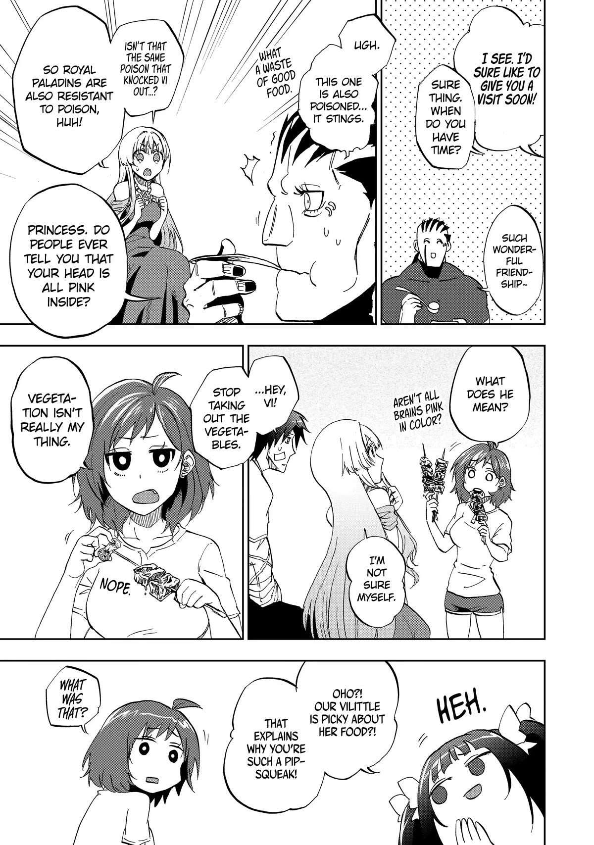 Ankoku Kishi no Ore desu Ga Saikyou no Seikishi wo Mezashimasu Chapter 31 page 9 - Chapter 31