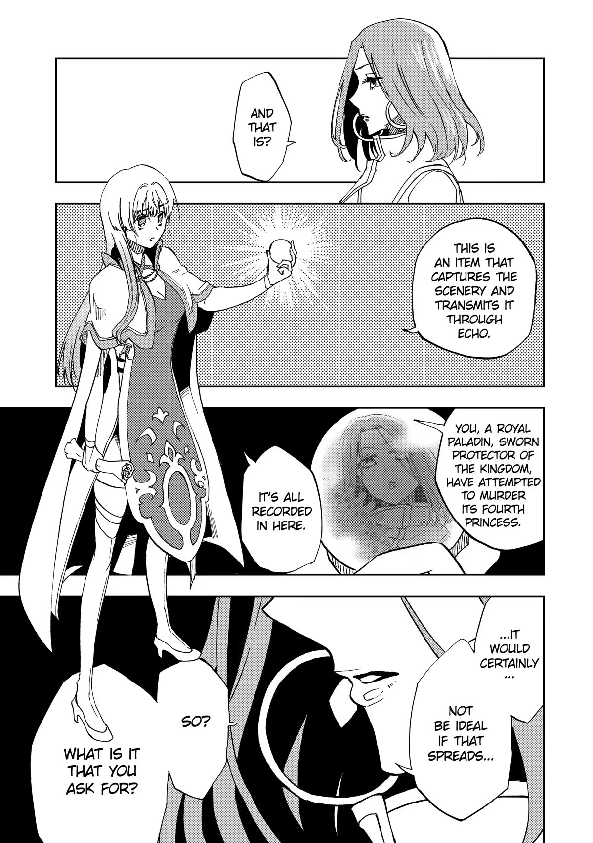 Ankoku Kishi no Ore desu Ga Saikyou no Seikishi wo Mezashimasu Chapter 32 page 22 - Chapter 32