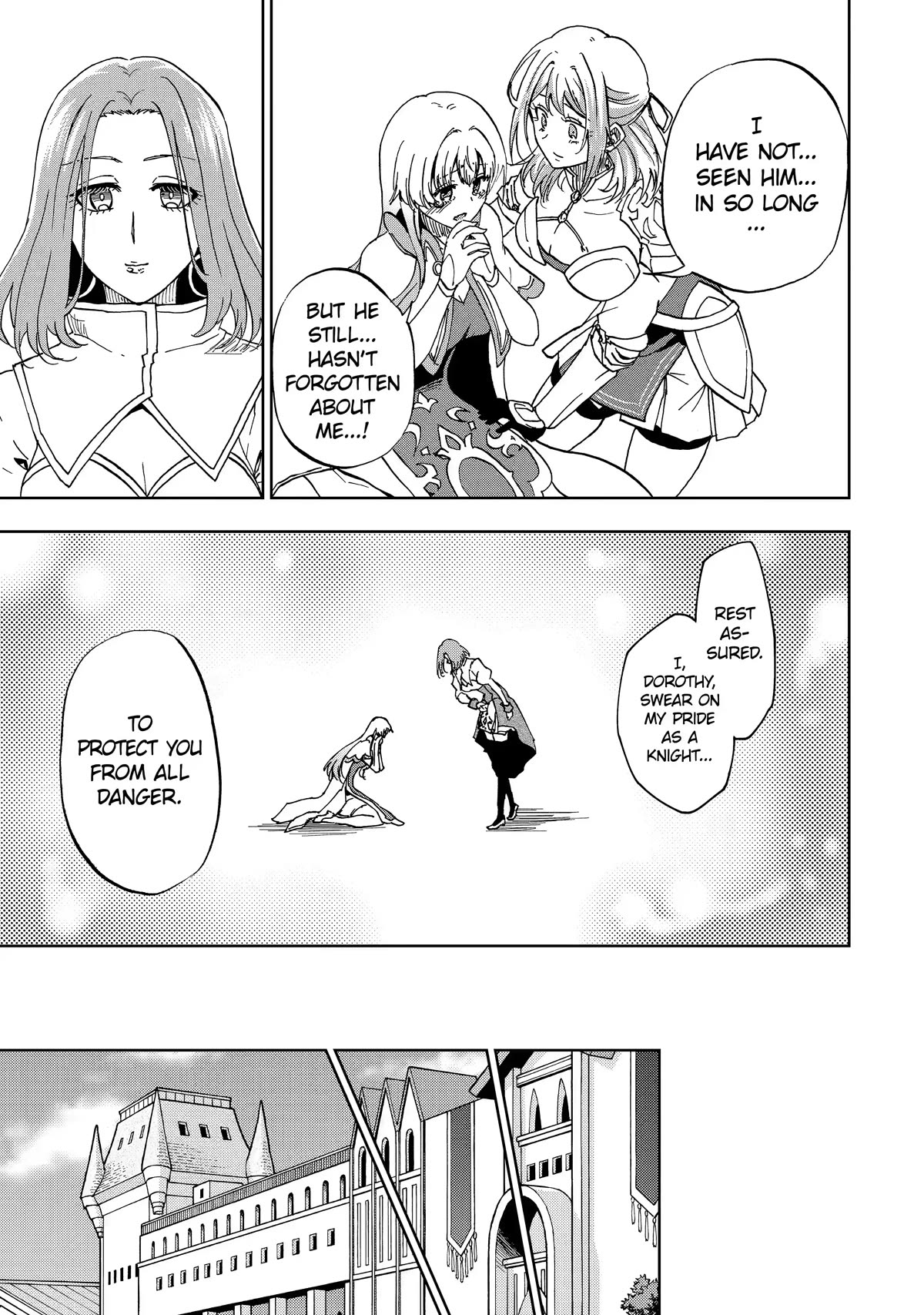 Ankoku Kishi no Ore desu Ga Saikyou no Seikishi wo Mezashimasu Chapter 32 page 28 - Chapter 32