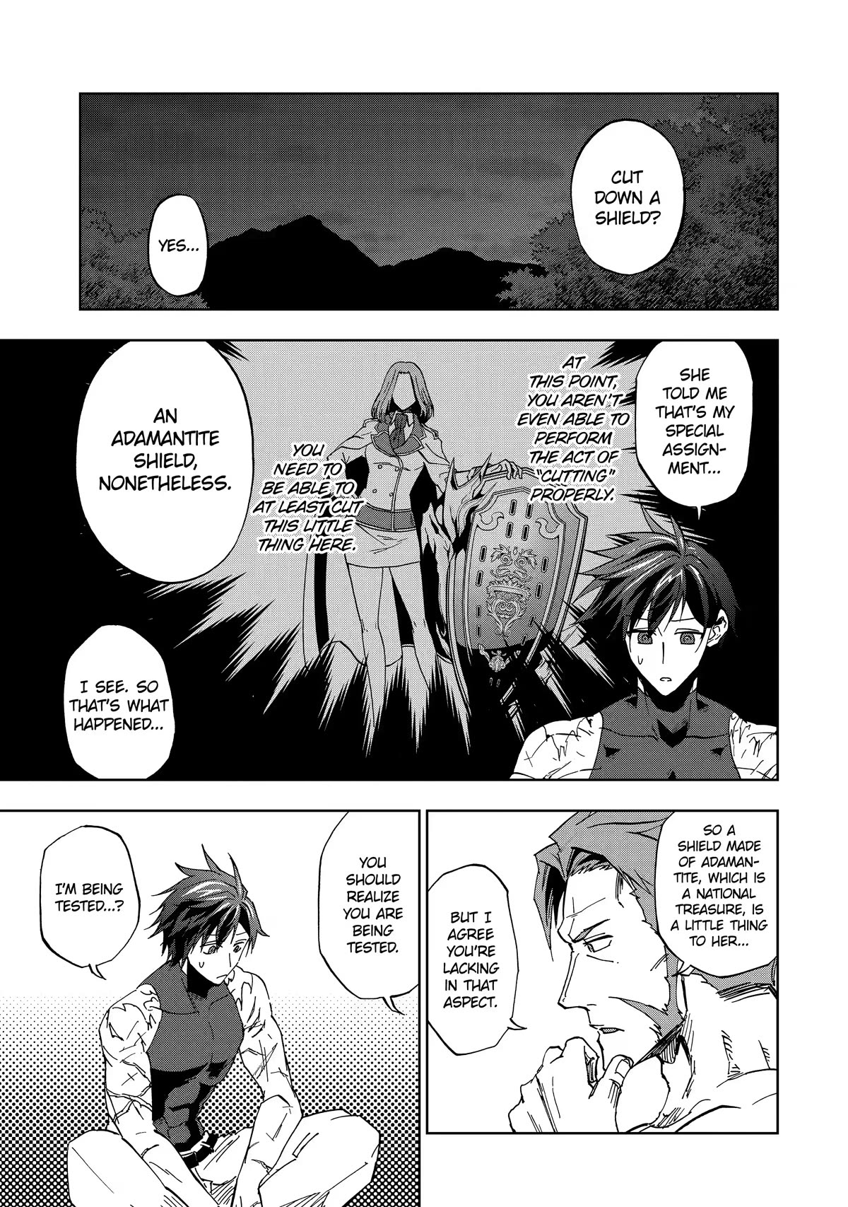 Ankoku Kishi no Ore desu Ga Saikyou no Seikishi wo Mezashimasu Chapter 33 page 15 - Chapter 33