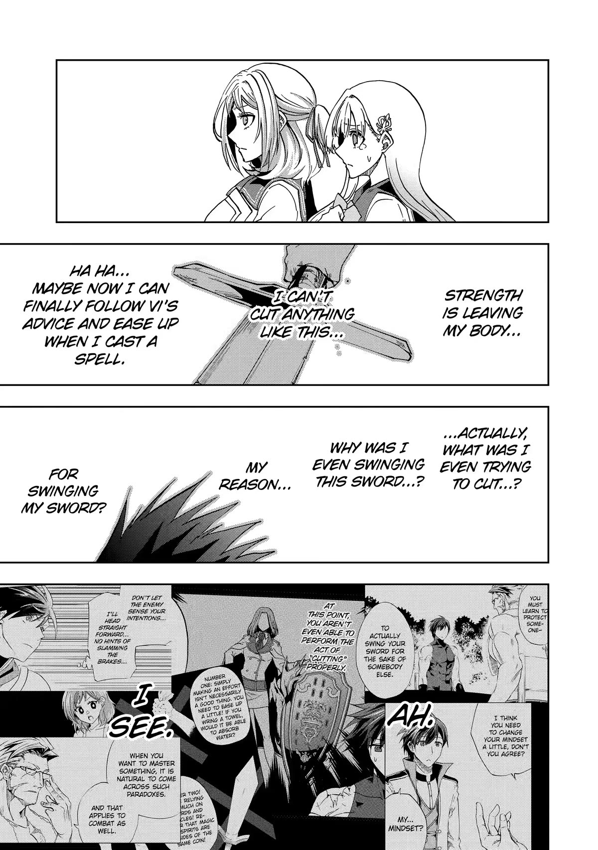 Ankoku Kishi no Ore desu Ga Saikyou no Seikishi wo Mezashimasu Chapter 33 page 33 - Chapter 33