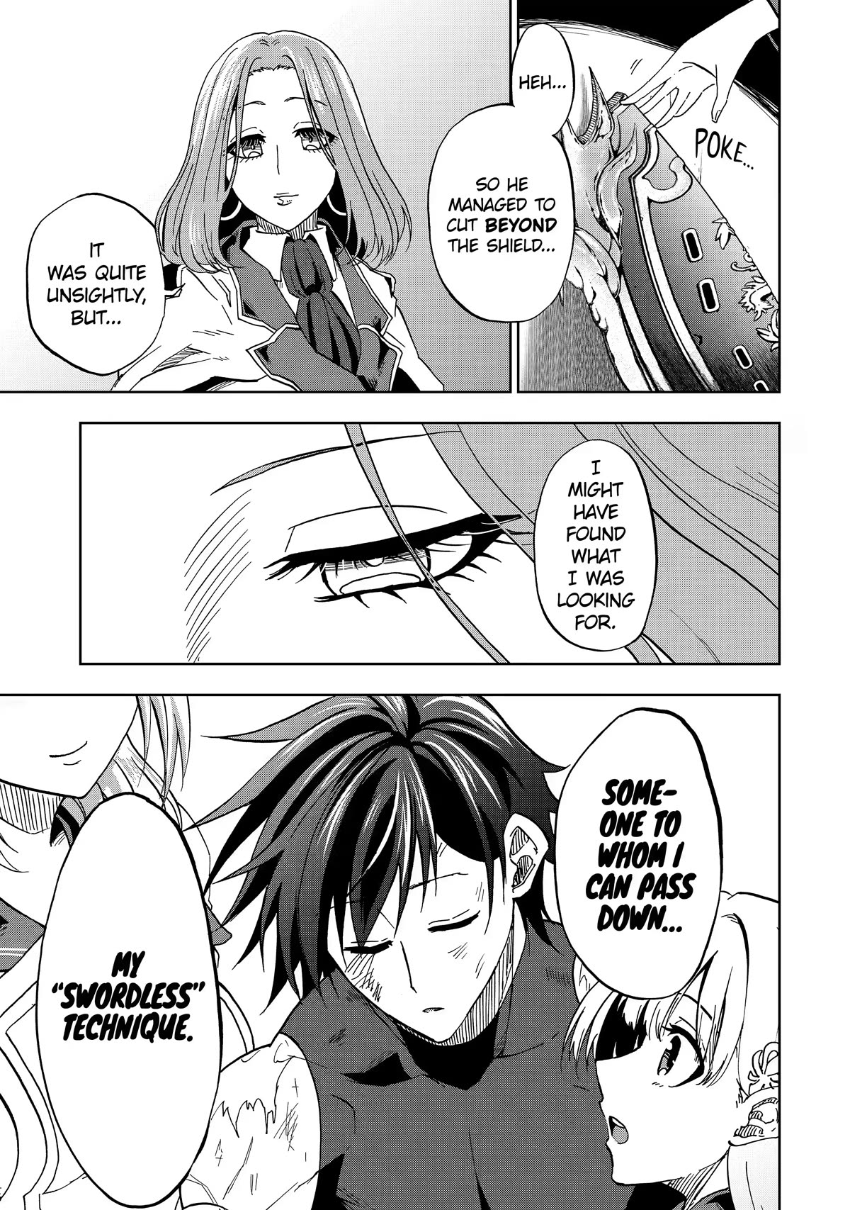 Ankoku Kishi no Ore desu Ga Saikyou no Seikishi wo Mezashimasu Chapter 33 page 37 - Chapter 33