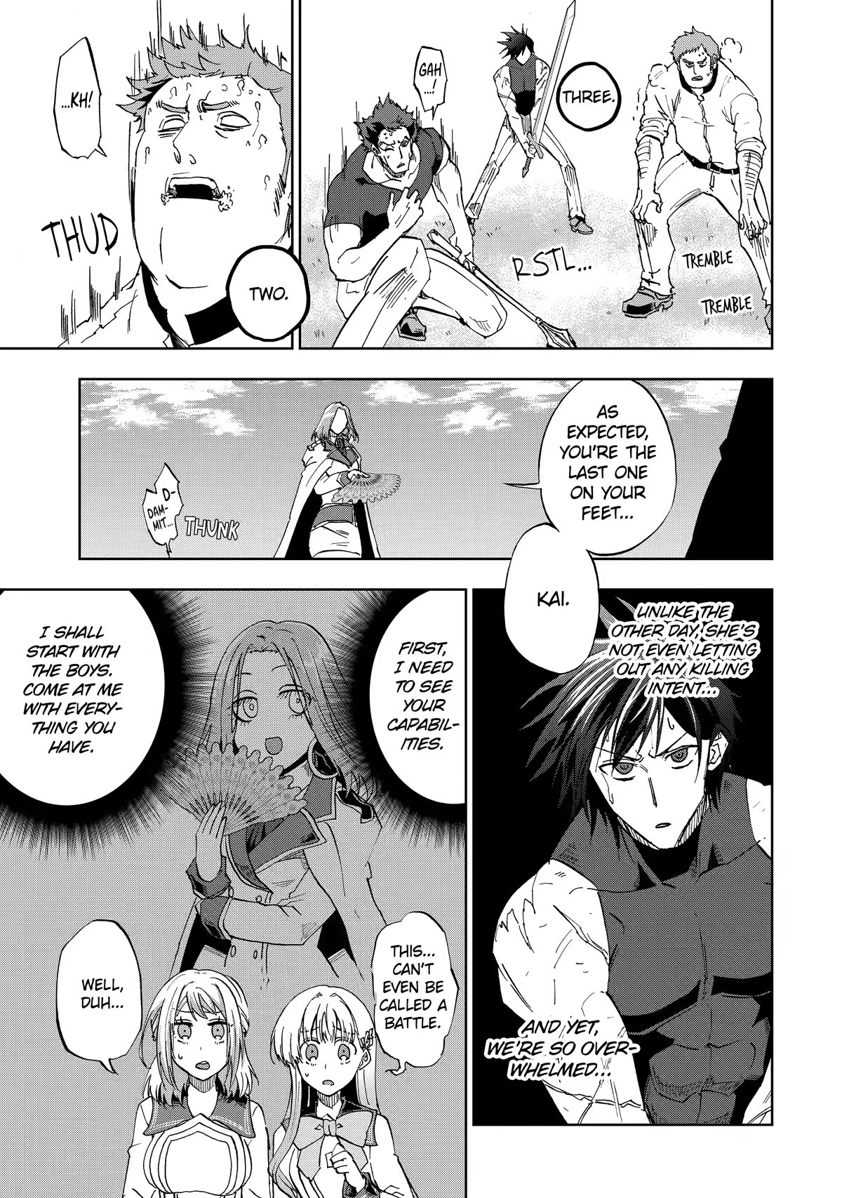Ankoku Kishi no Ore desu Ga Saikyou no Seikishi wo Mezashimasu Chapter 33 page 5 - Chapter 33