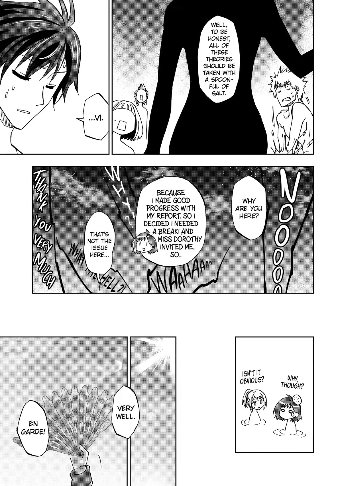 Ankoku Kishi no Ore desu Ga Saikyou no Seikishi wo Mezashimasu Chapter 34 page 22 - Chapter 34
