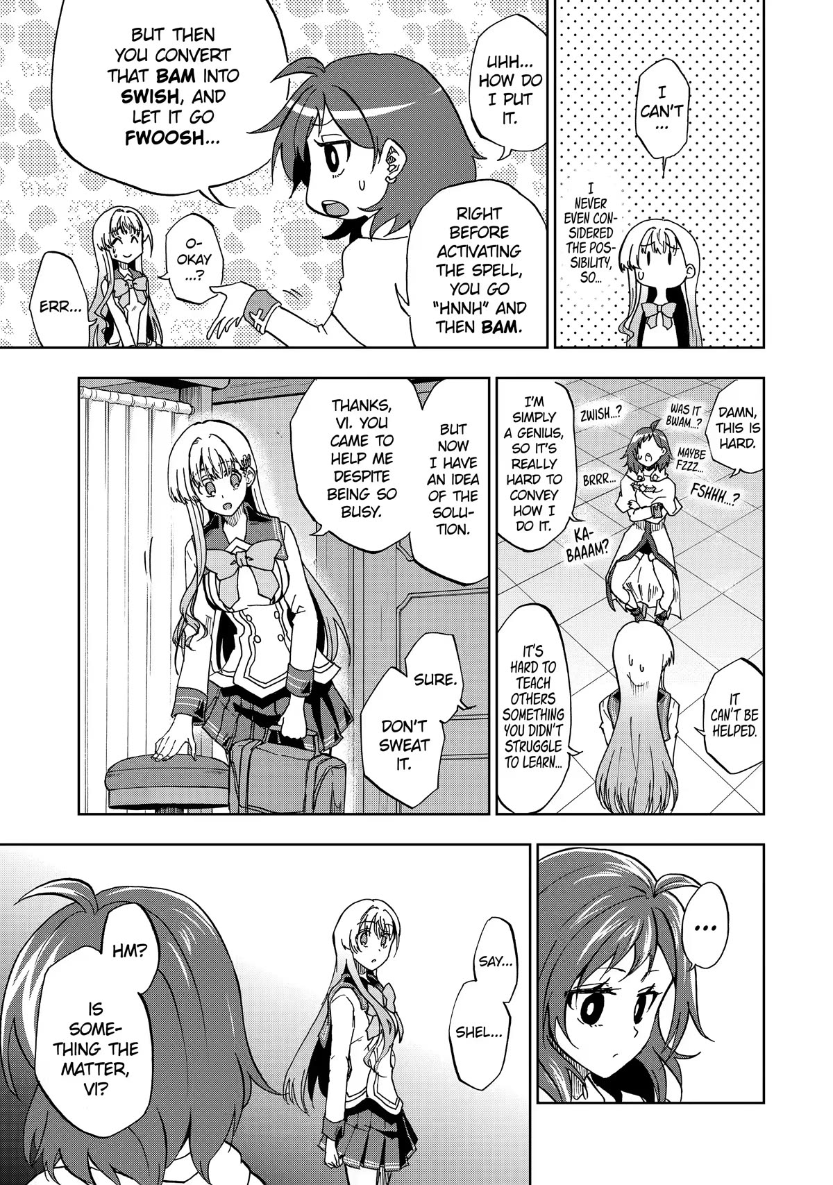 Ankoku Kishi no Ore desu Ga Saikyou no Seikishi wo Mezashimasu Chapter 34 page 34 - Chapter 34