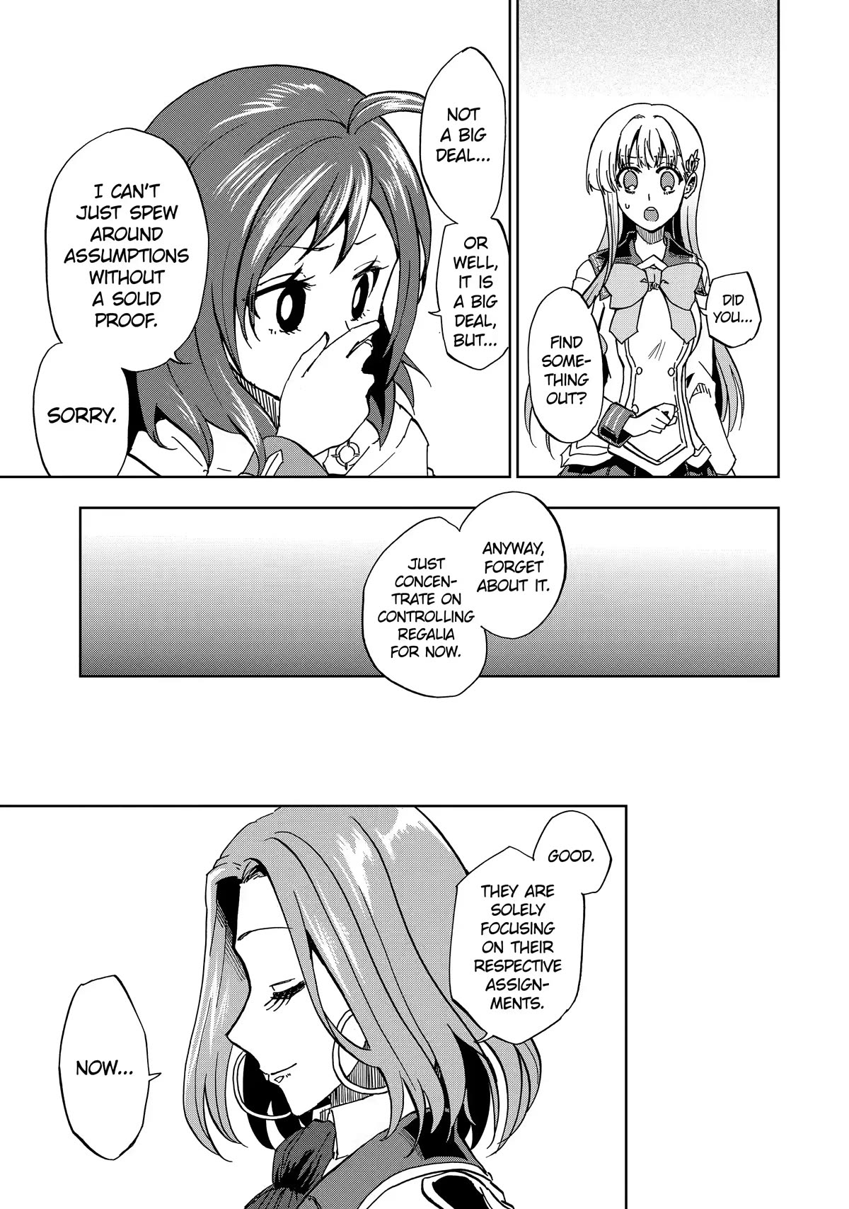 Ankoku Kishi no Ore desu Ga Saikyou no Seikishi wo Mezashimasu Chapter 34 page 36 - Chapter 34