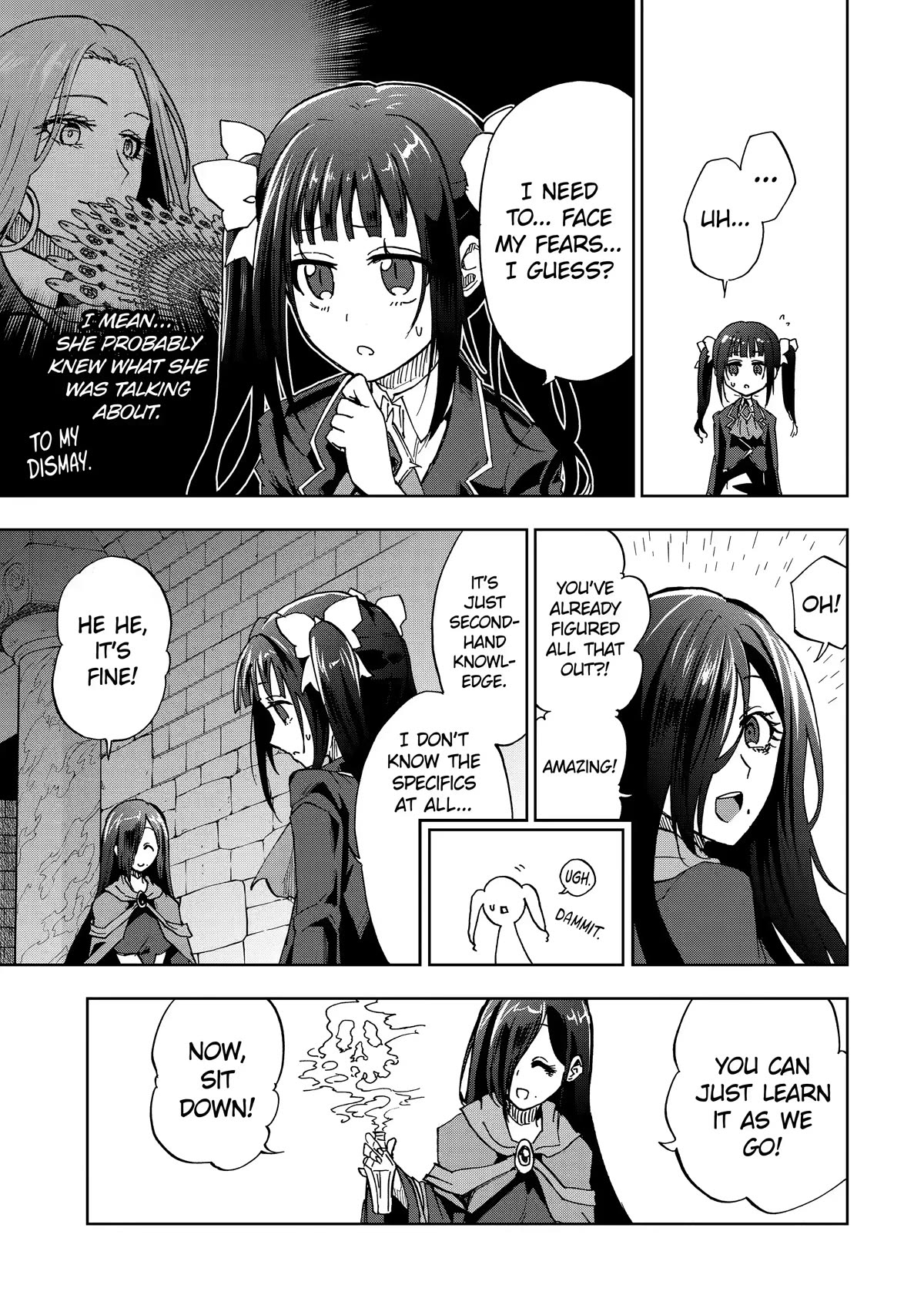 Ankoku Kishi no Ore desu Ga Saikyou no Seikishi wo Mezashimasu Chapter 35 page 19 - Chapter 35
