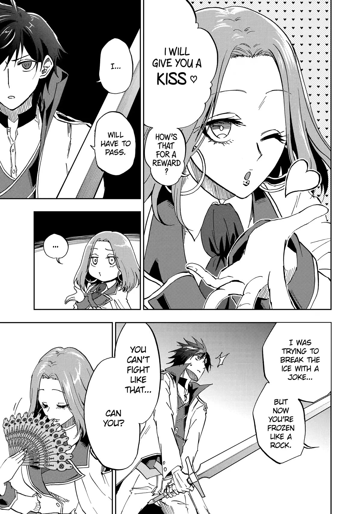 Ankoku Kishi no Ore desu Ga Saikyou no Seikishi wo Mezashimasu Chapter 35 page 3 - Chapter 35