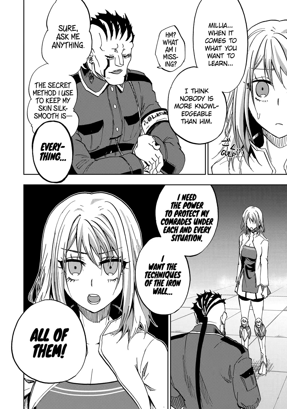 Ankoku Kishi no Ore desu Ga Saikyou no Seikishi wo Mezashimasu Chapter 35 page 32 - Chapter 35